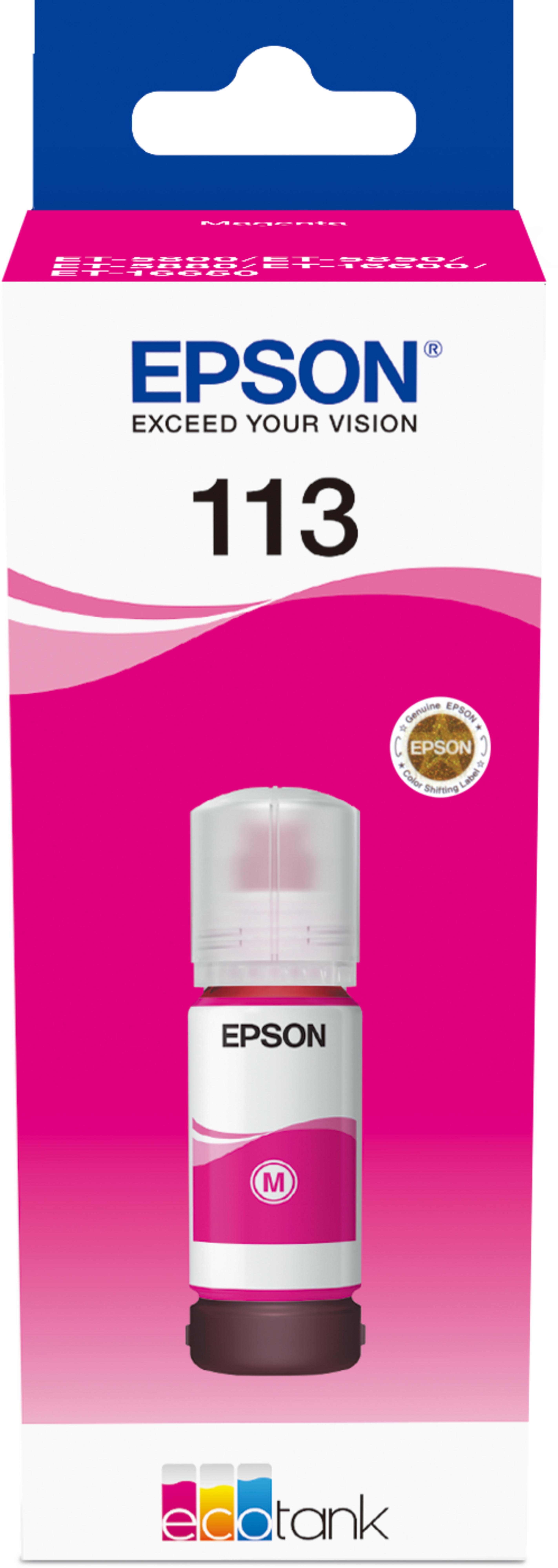 Epson 113 EcoTank Pigment Ink Magenta