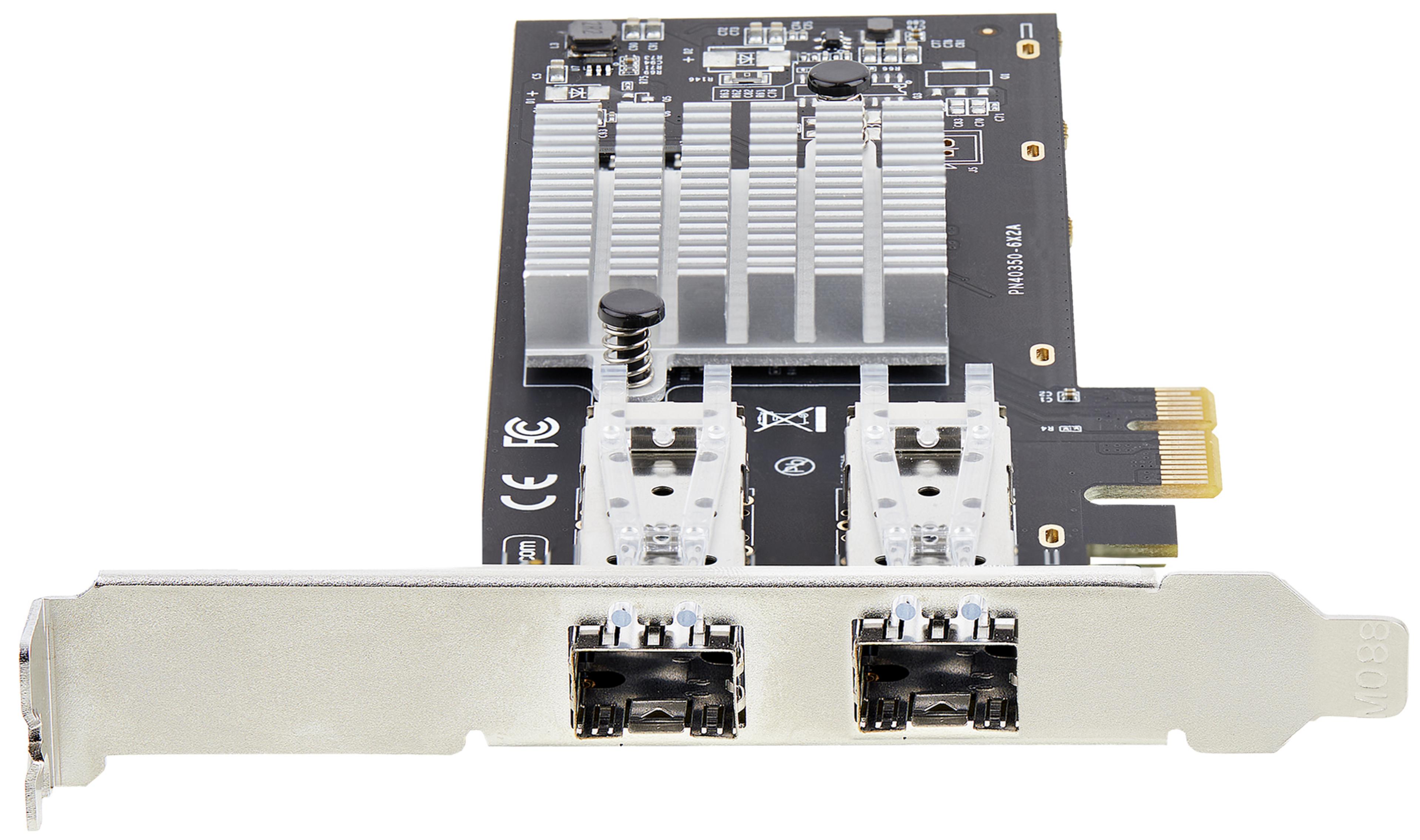 Carte réseau StarTech 2 ports SFP PCIe
