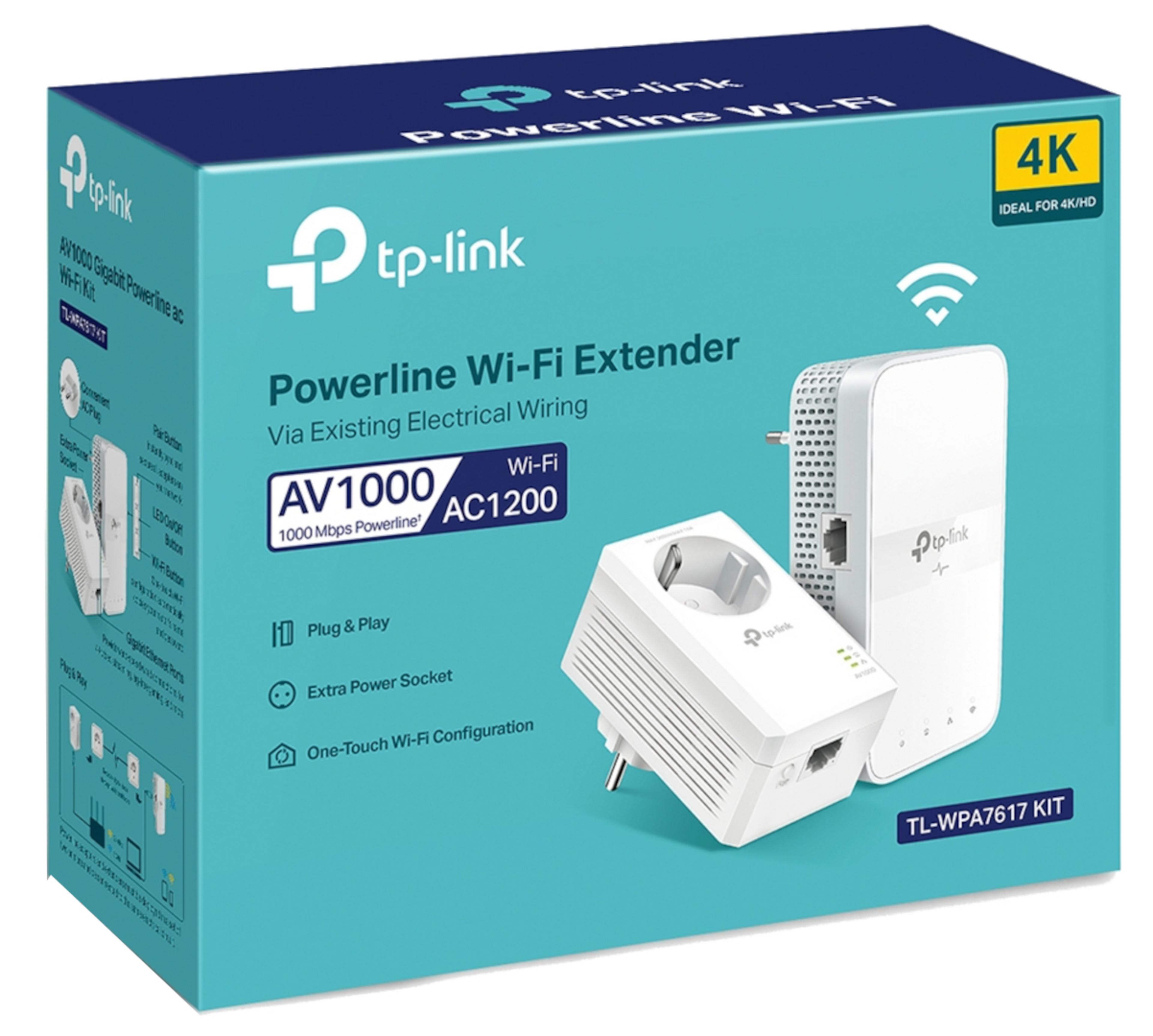 Kit Powerline TP-LINK TL-WPA7617