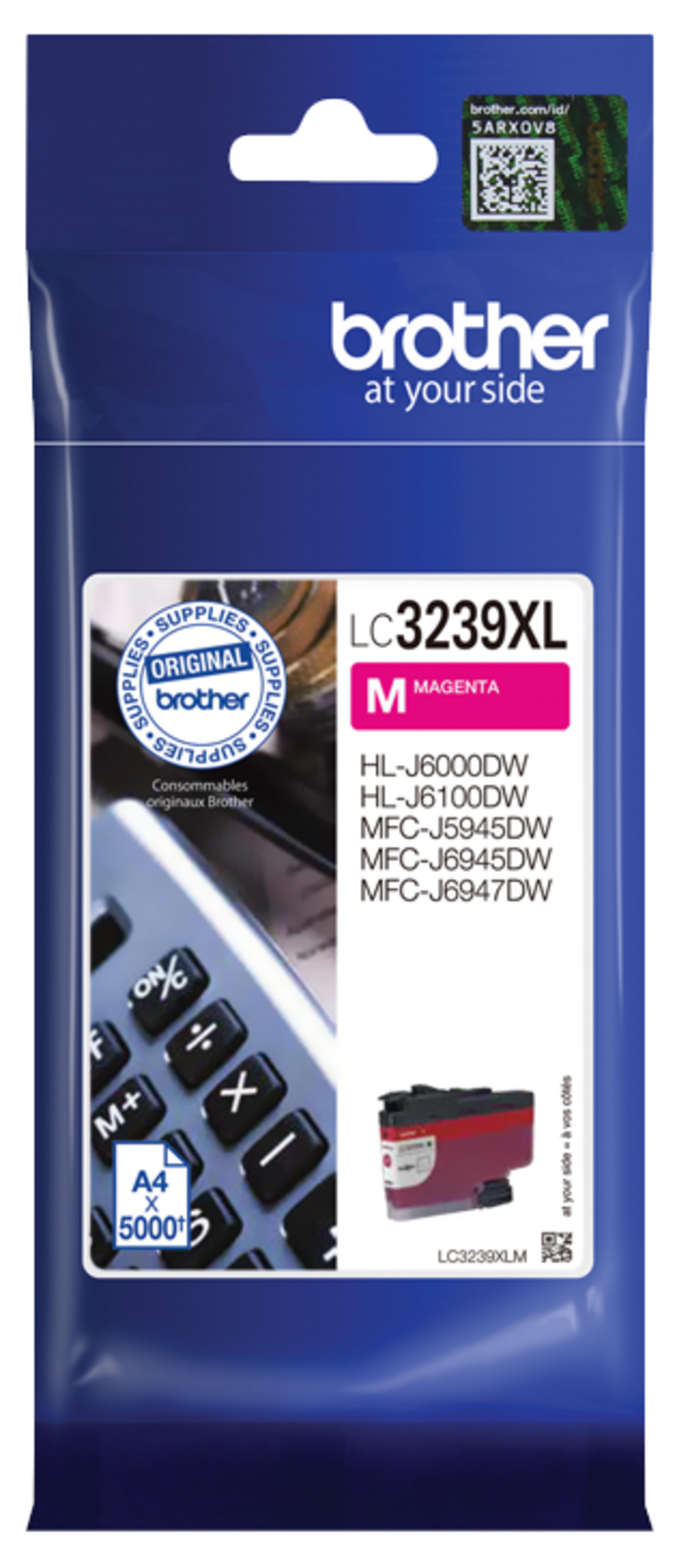 Encre Brother LC-3239XL-M, magenta