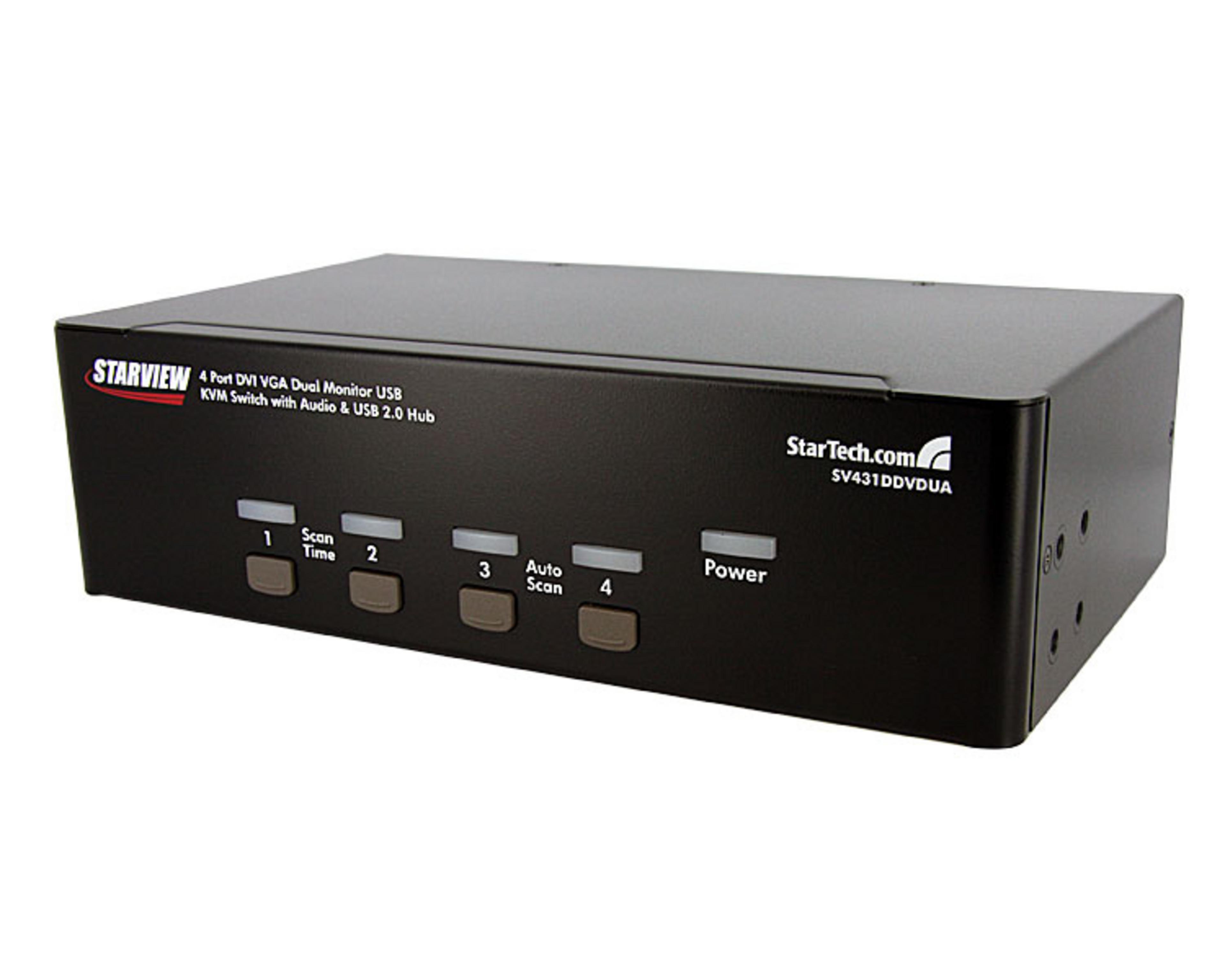 StarTech KVM-Switch 4 Port DVI VGA