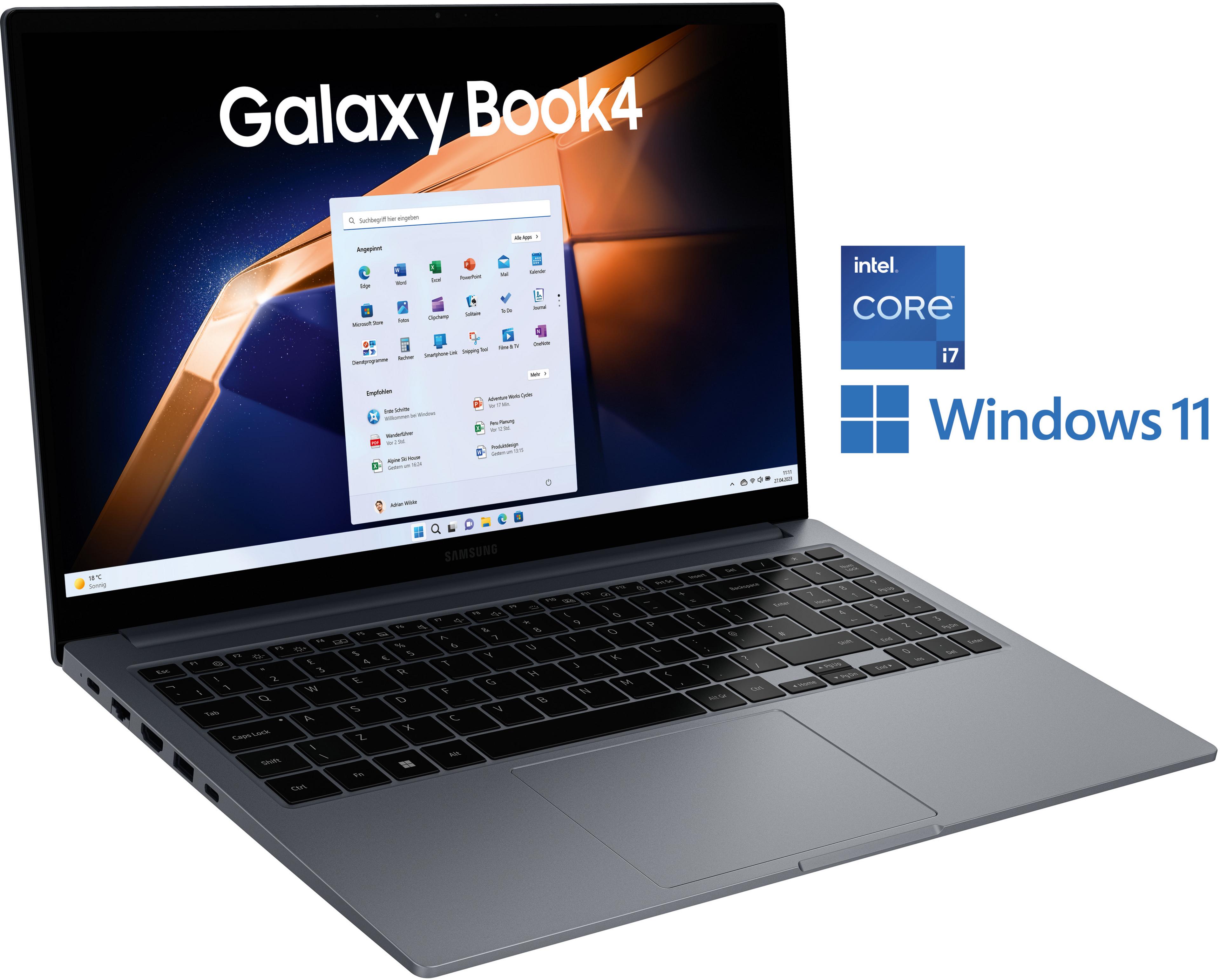 Samsung Galaxy Book4 i7 16/512GB gray
