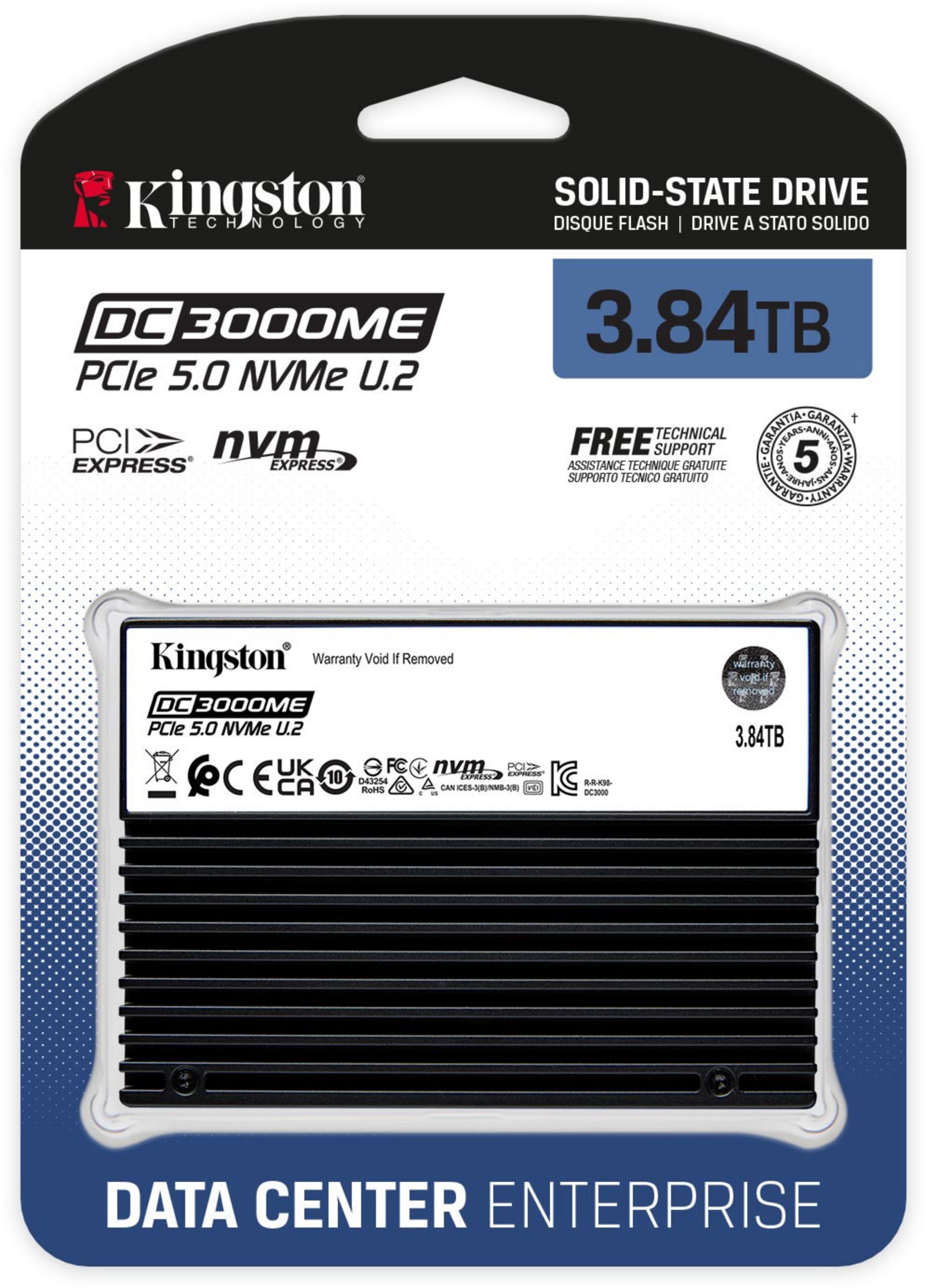 Kingston DC3000ME 3.84TB SSD