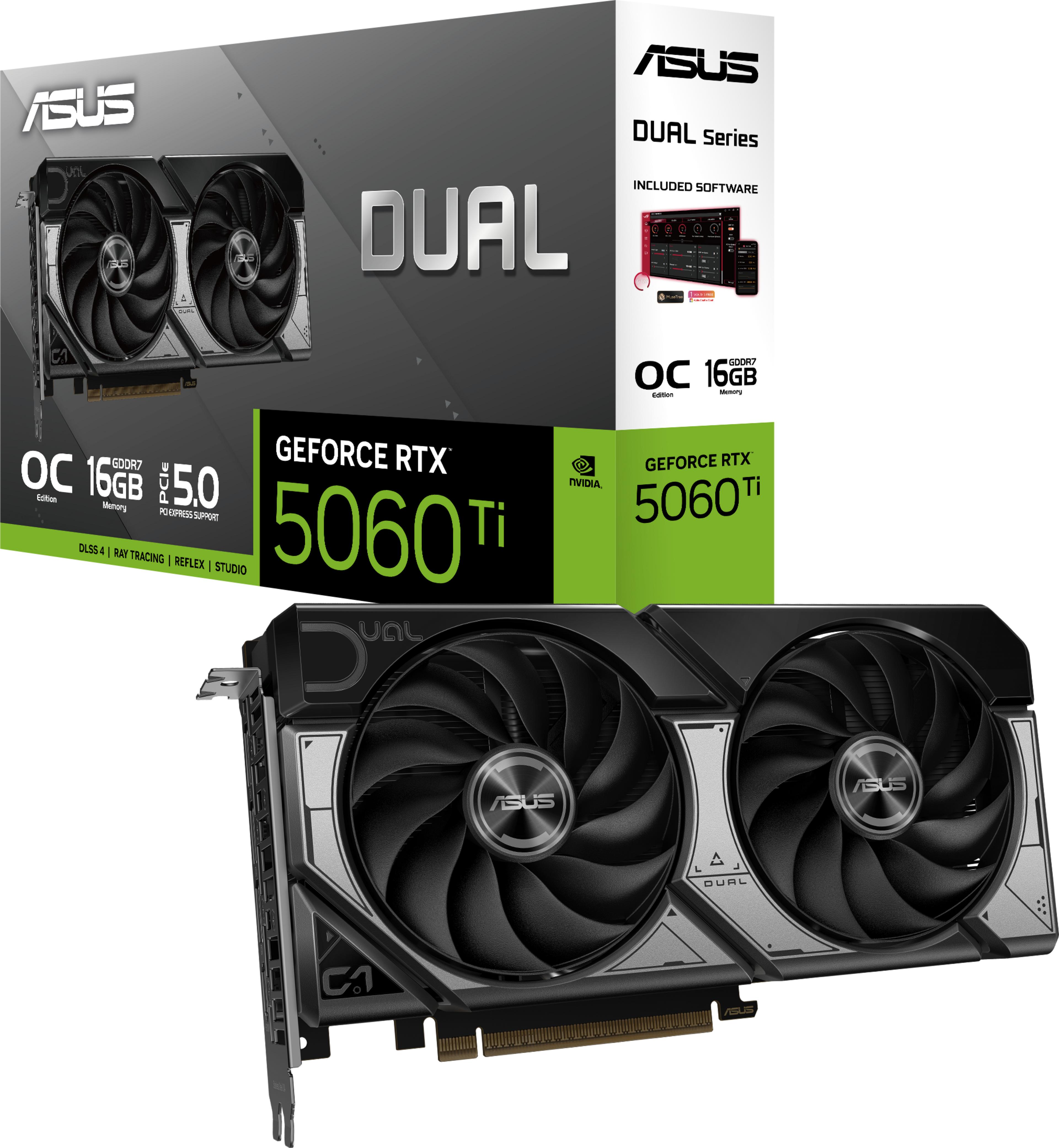 ASUS Dual GeForce RTX5060 Ti Graphics Cd