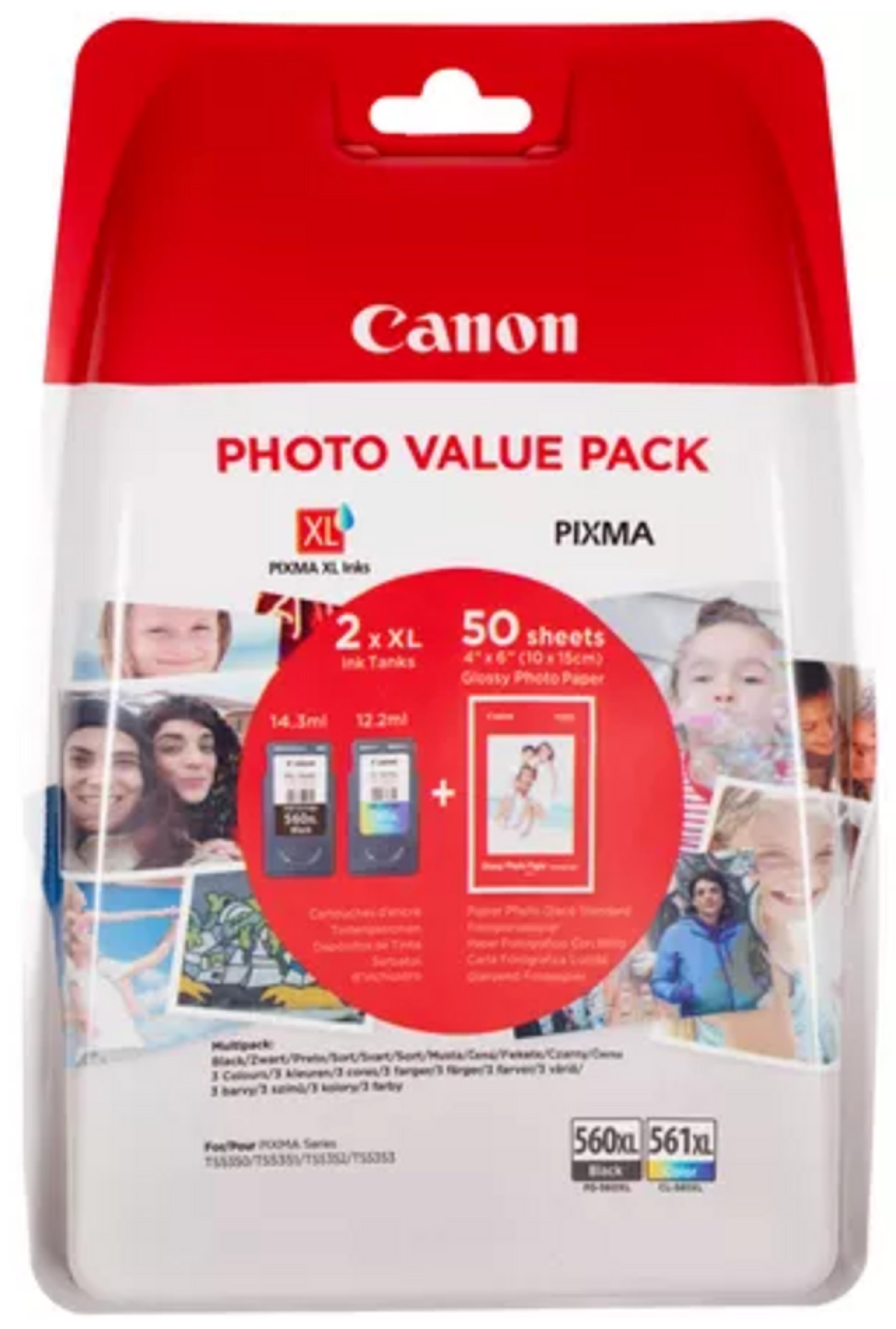 Canon PG-560XL/CL-561XL Value Pack