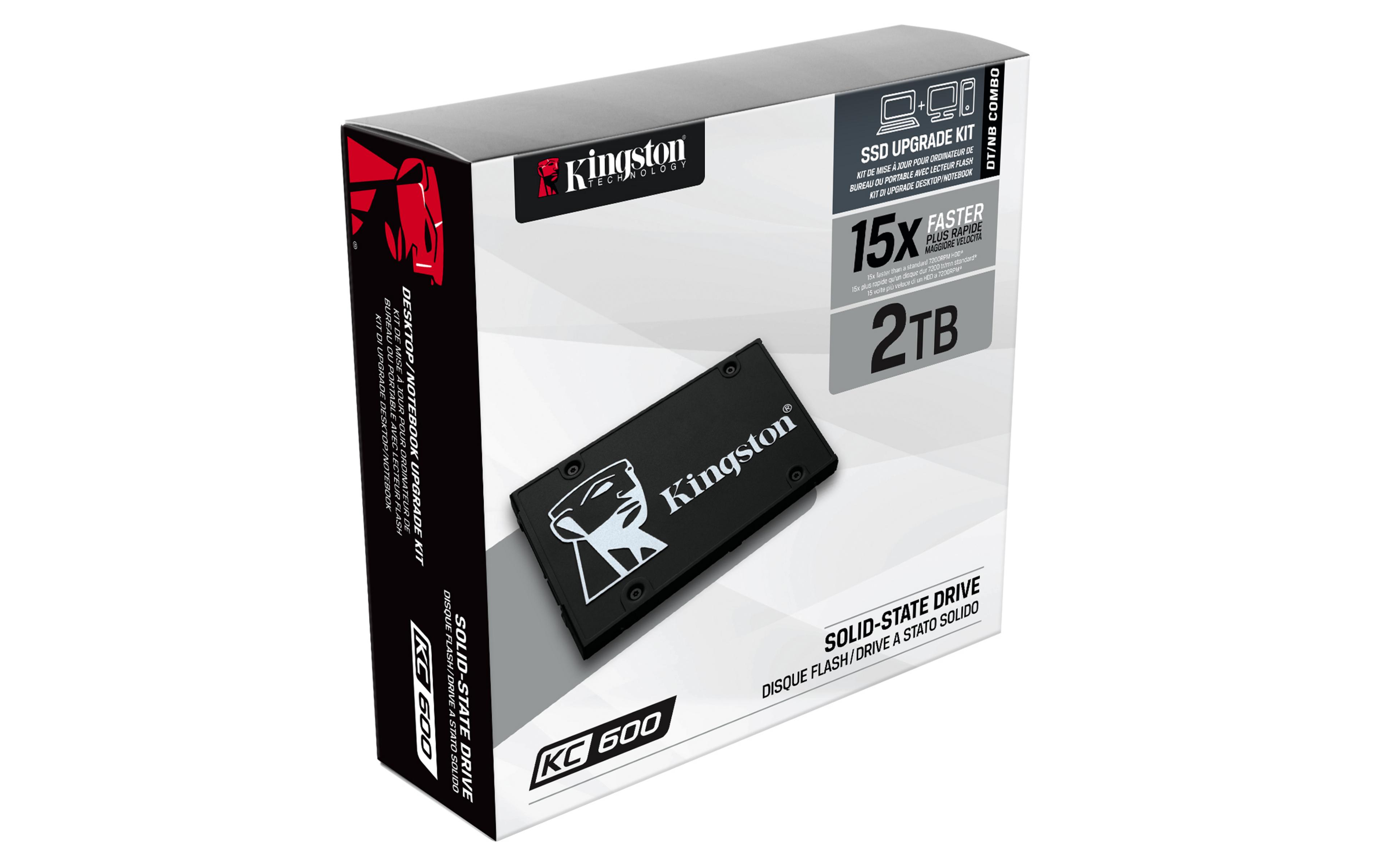 Kingston KC600 2 TB SATA KIT SSD