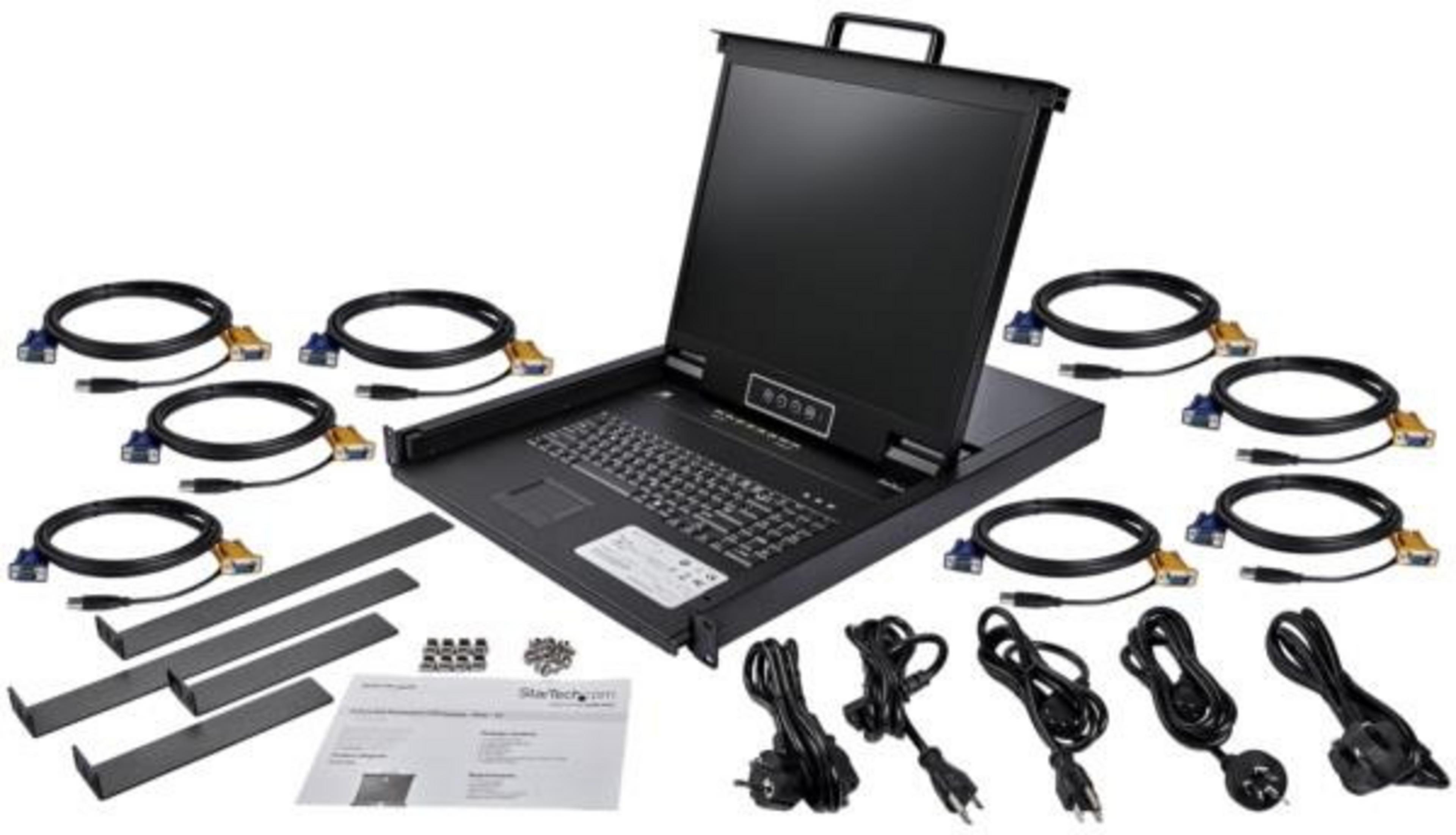 LCD konzole StarTech 48,3cm (19") 8port.