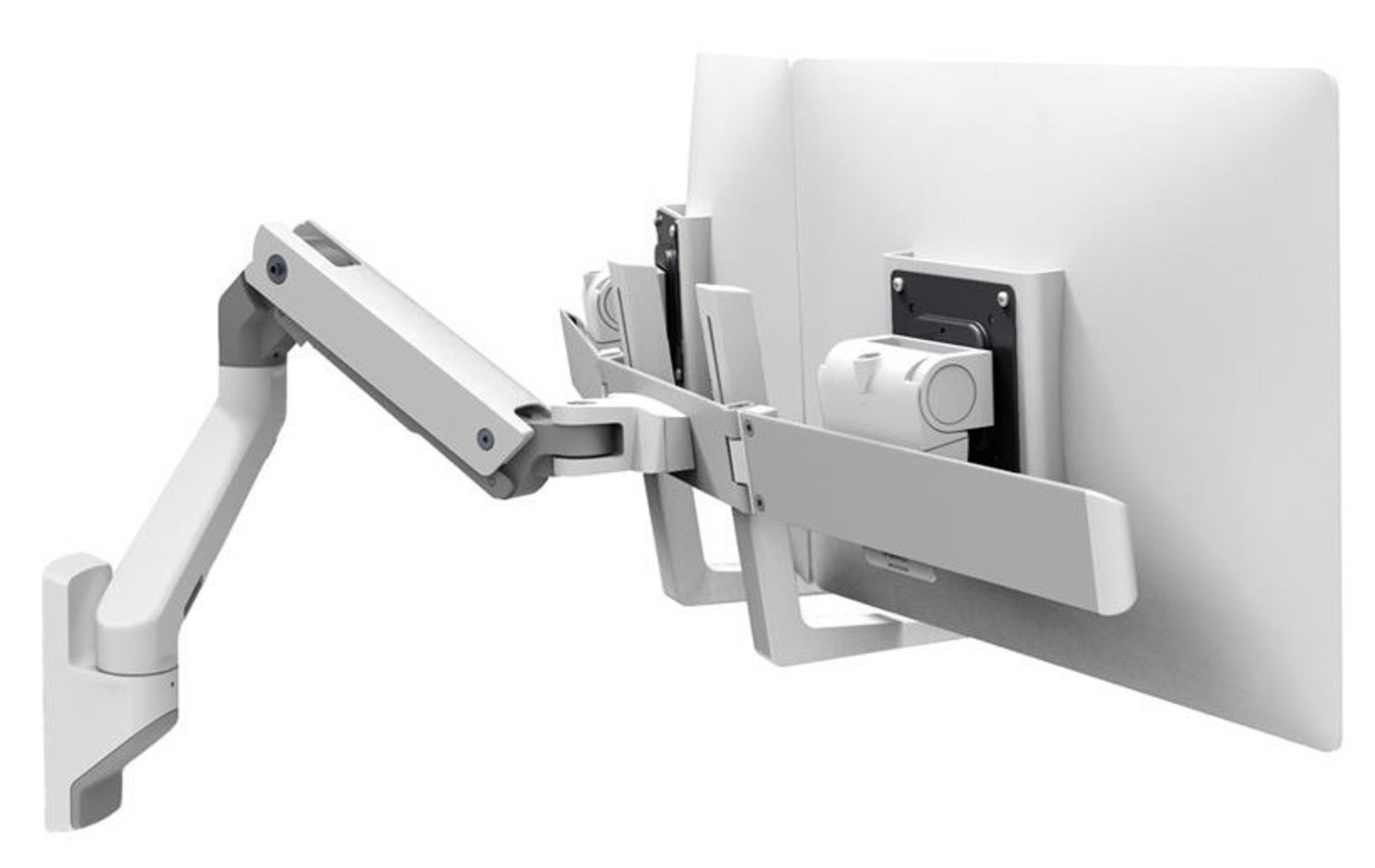 Bras bi-écran Ergotron HX fixation mur