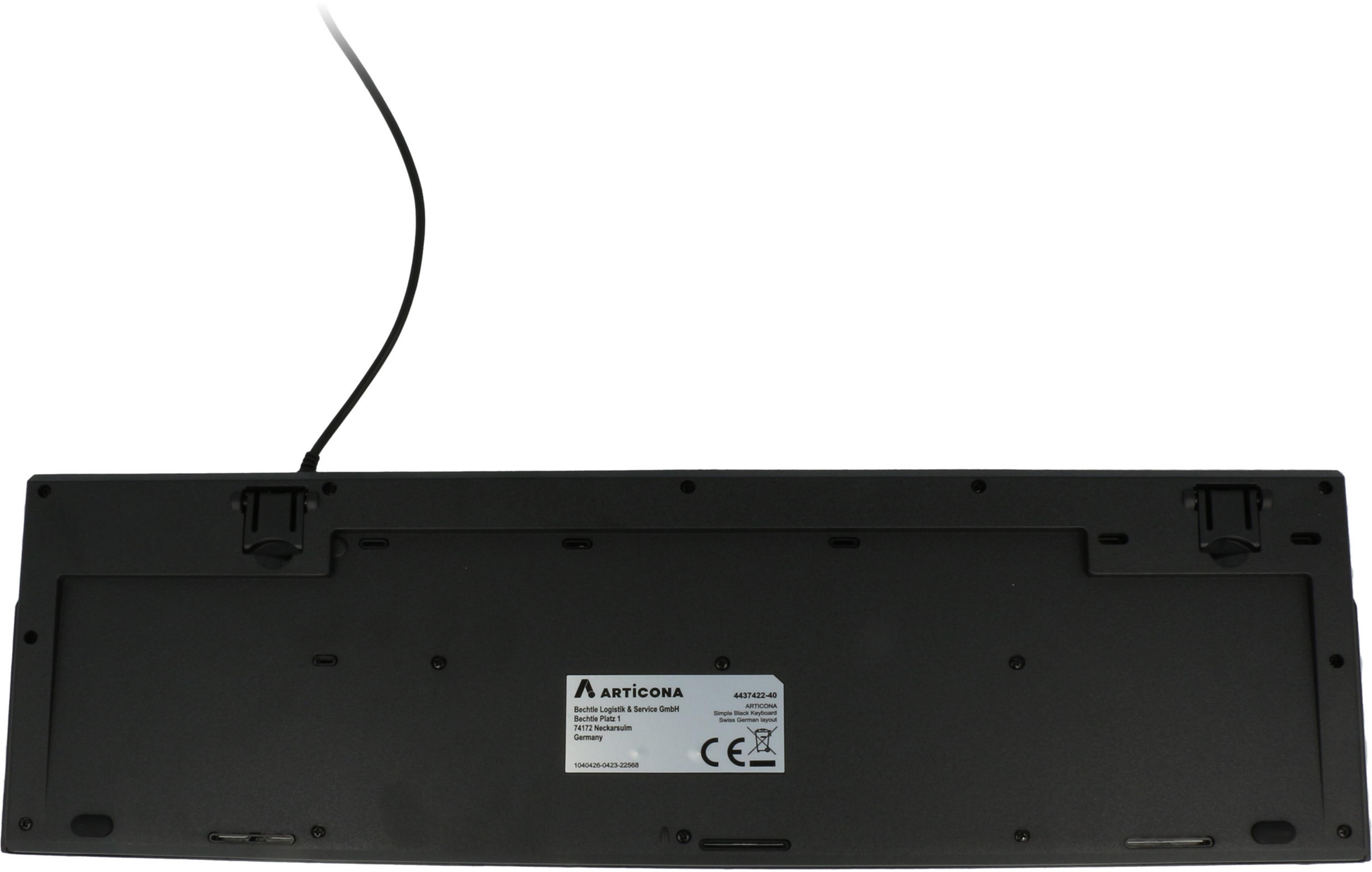 ARTICONA Simple Black Keyboard