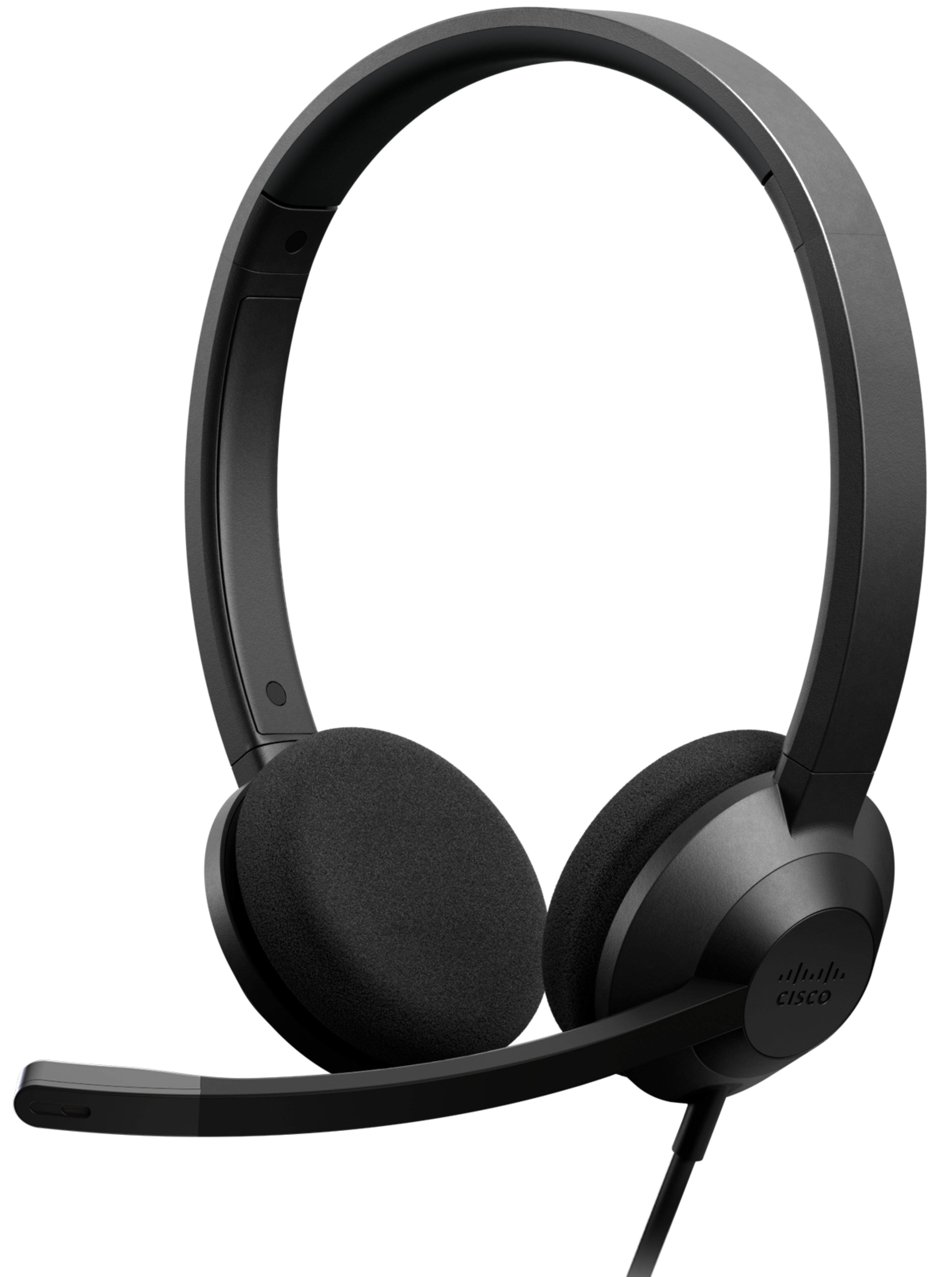 Headset Cisco 322 USB-C preto