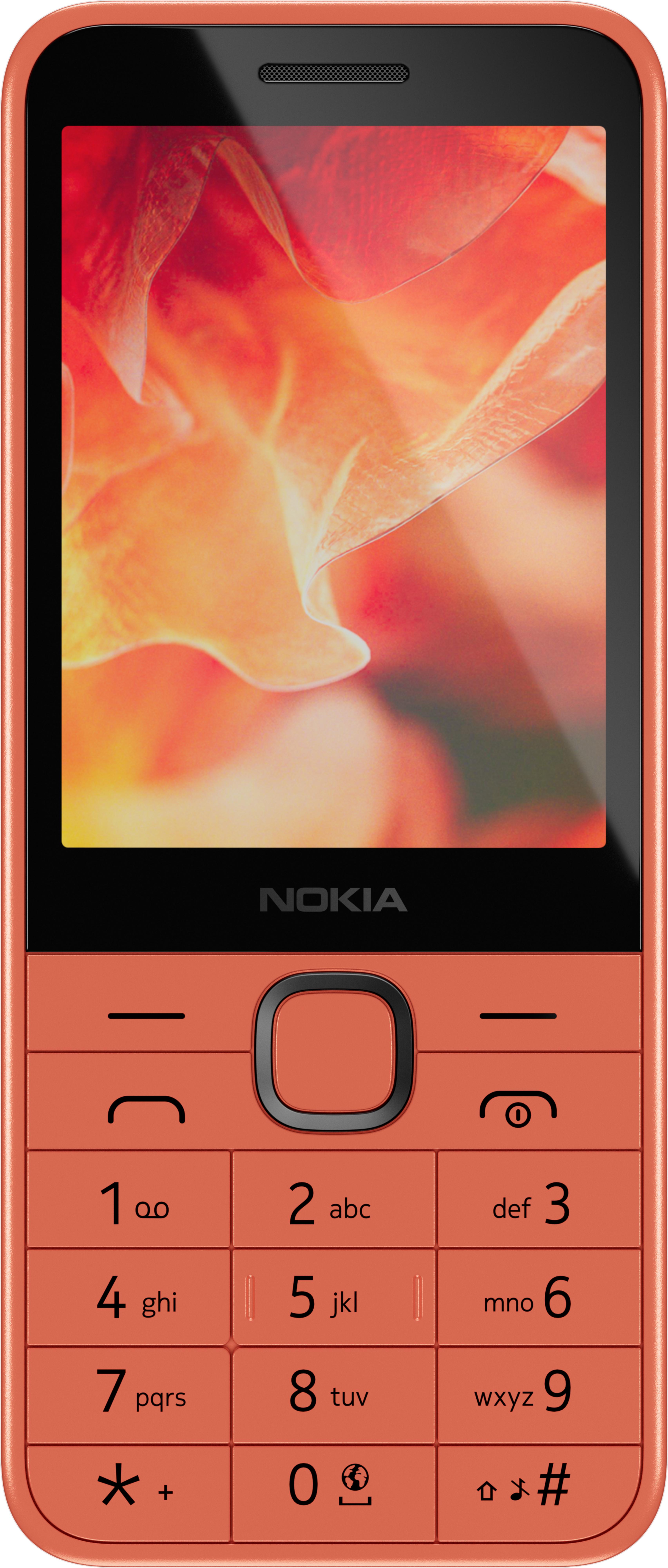 Nokia 215 4G 2024 Mobiltelefon peach