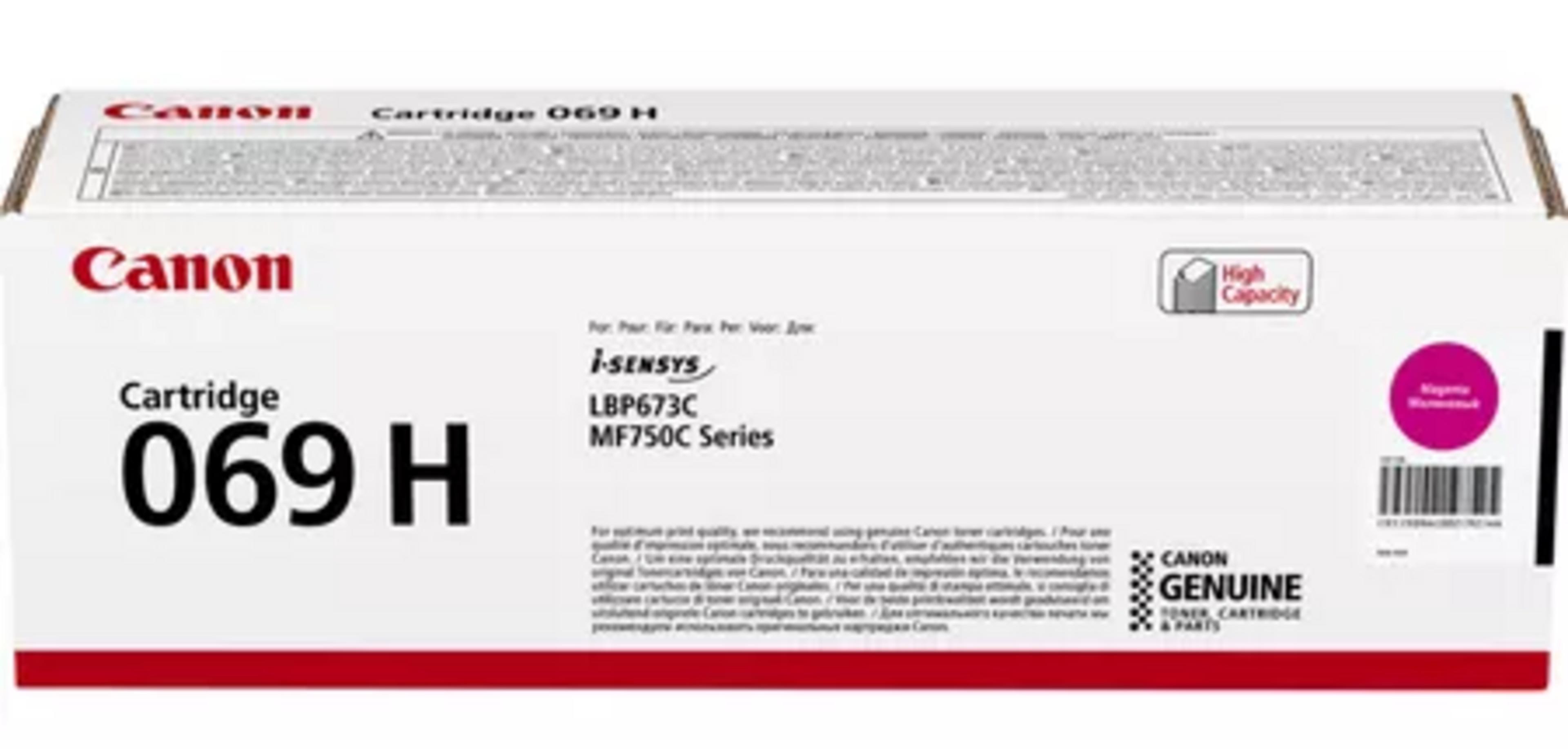 Canon 069H Toner Magenta