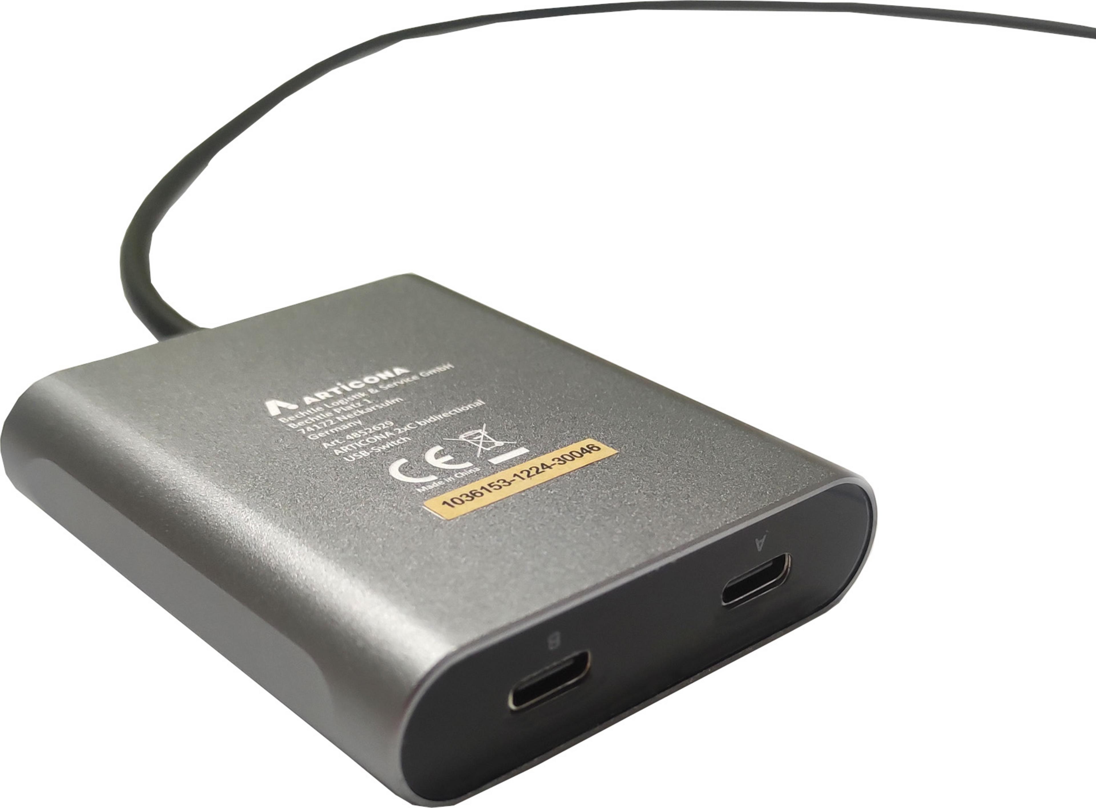 ARTICONA 2xC bidirektional USB-Switch