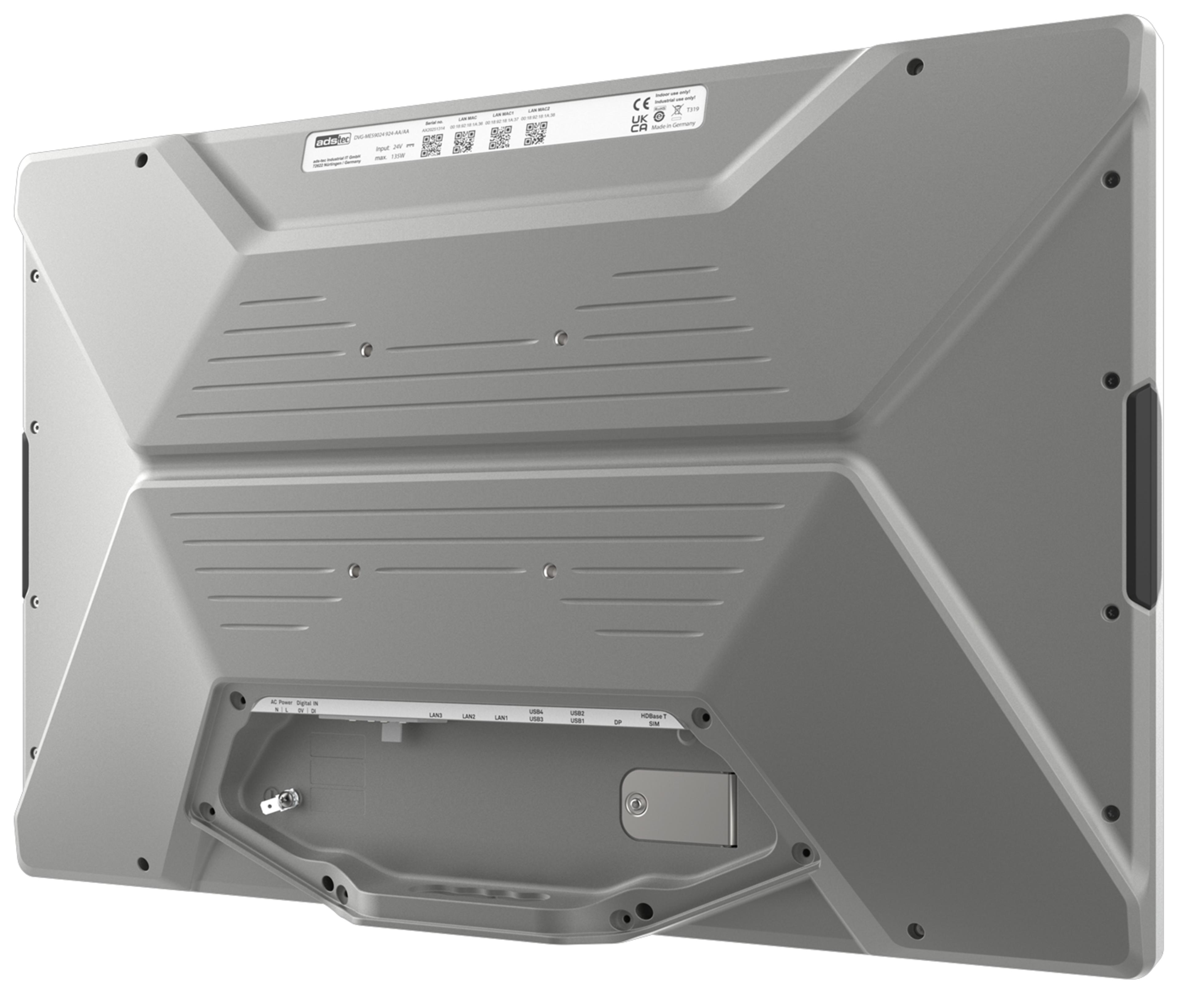 ADS-TEC MES9024 i5 8/128GB Industrial PC