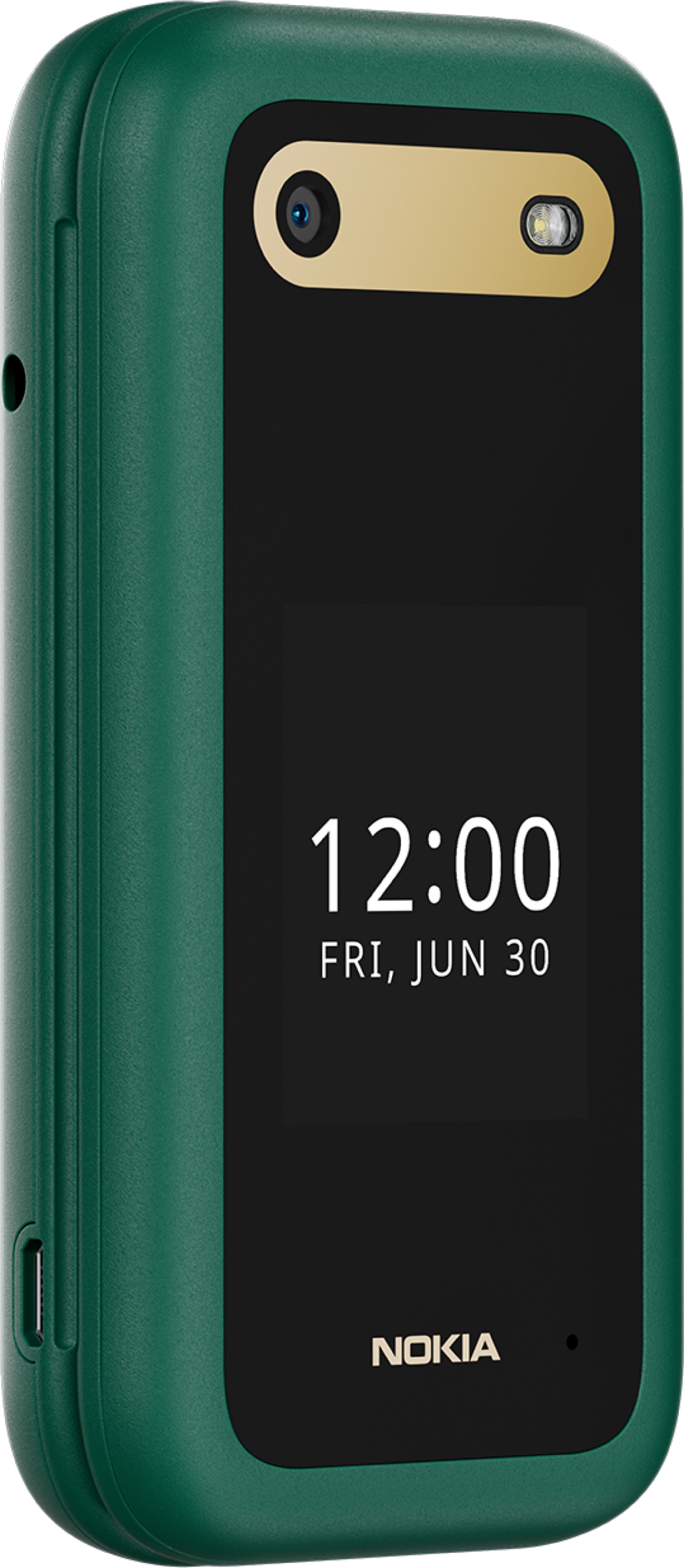 Nokia 2660 Flip Phone Green