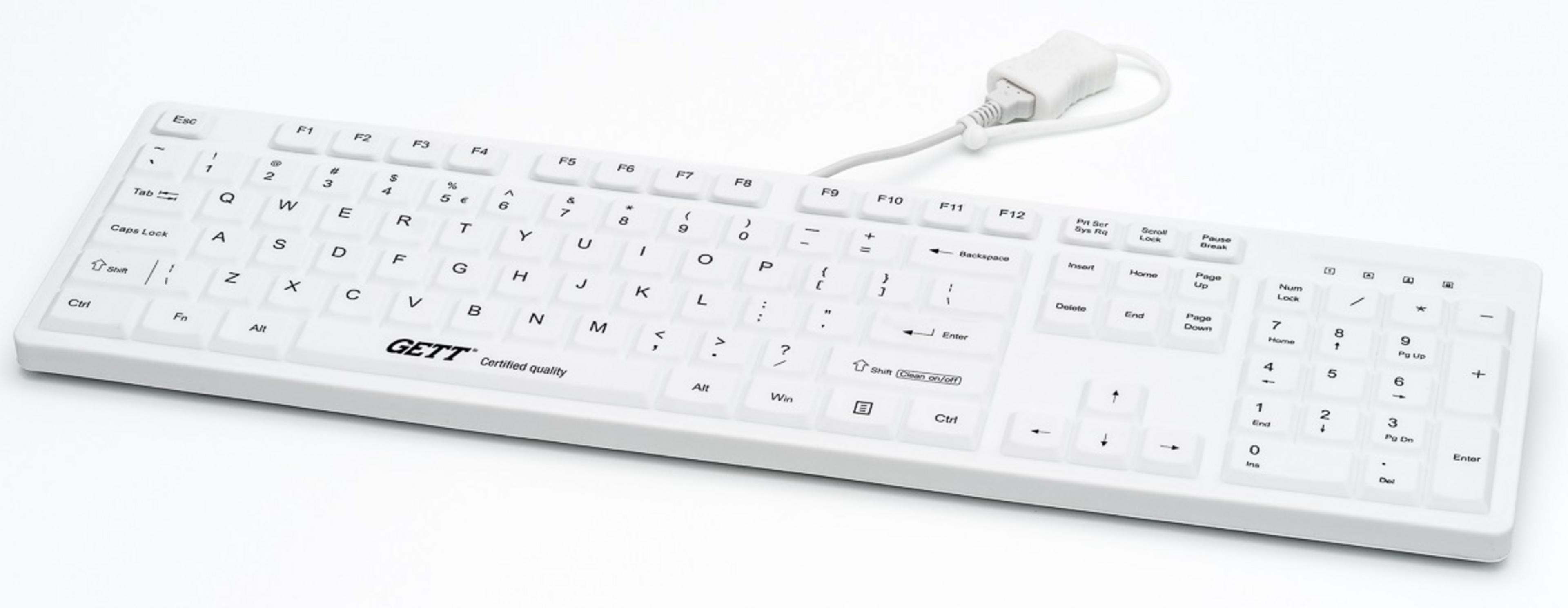 GETT GCQ CleanType Easy Protect Keyboard