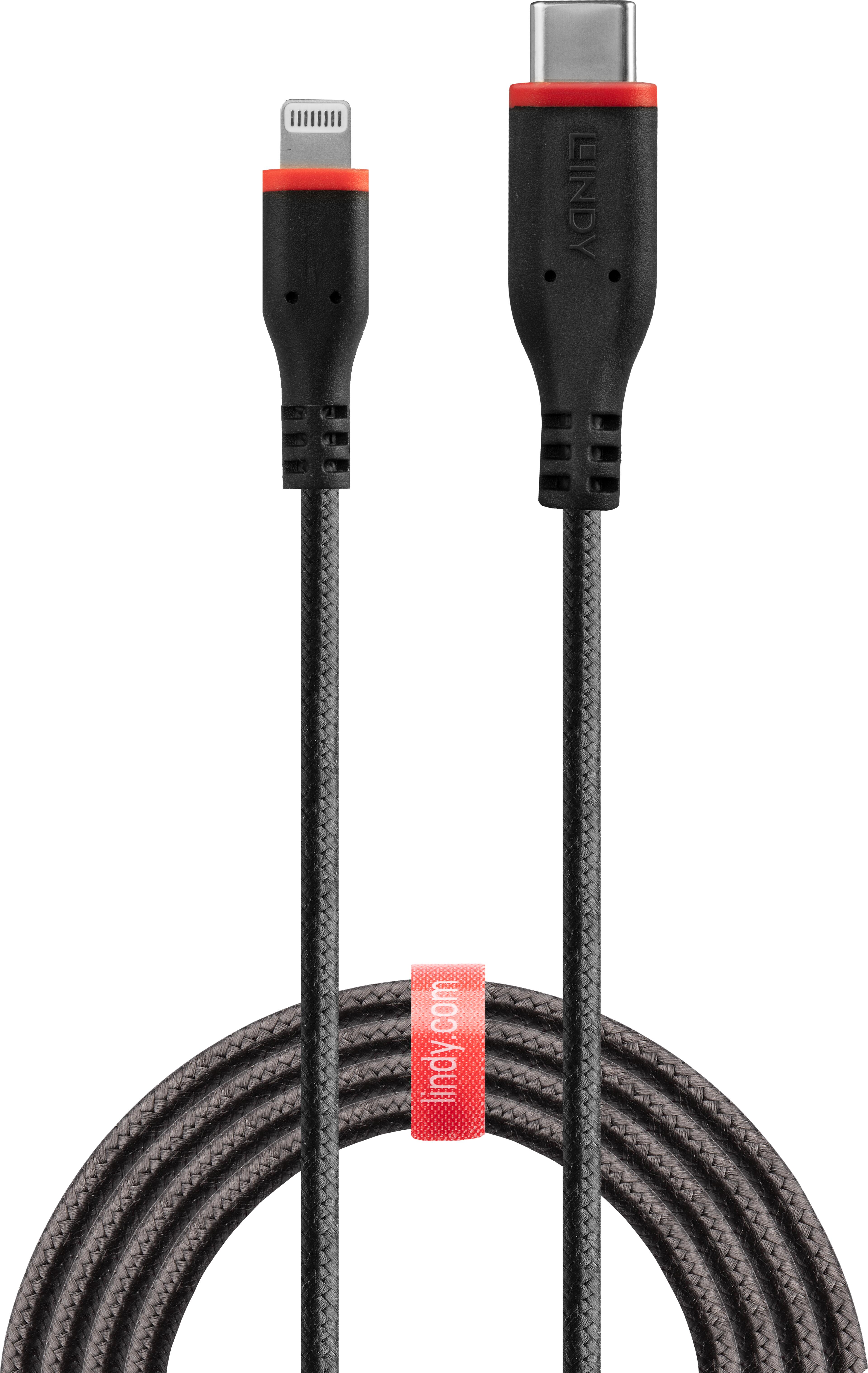 Câble LINDY USB-C - Lightning, 1 m