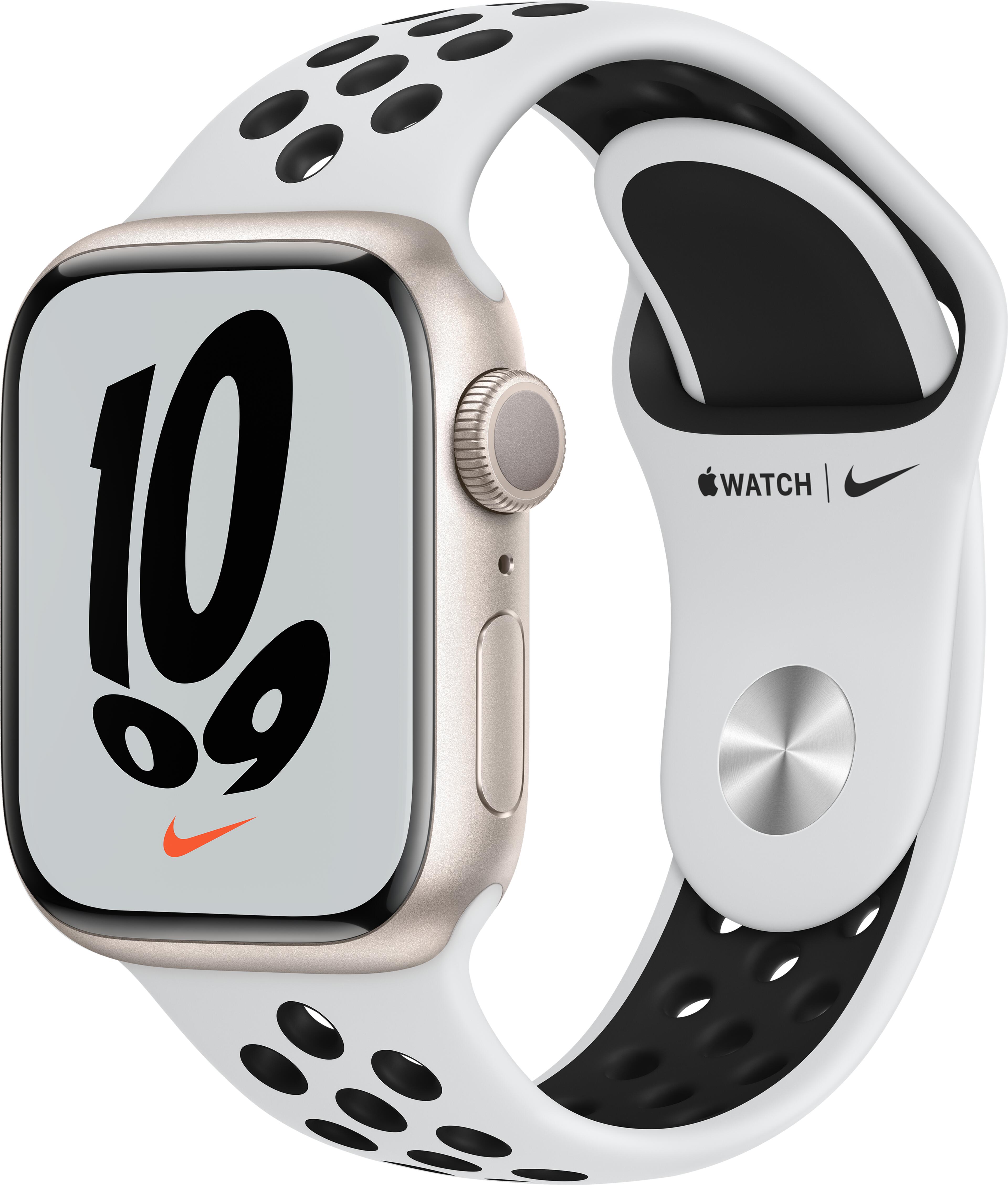 Apple Watch S7 Nike GPS 41 alum. bl. es.