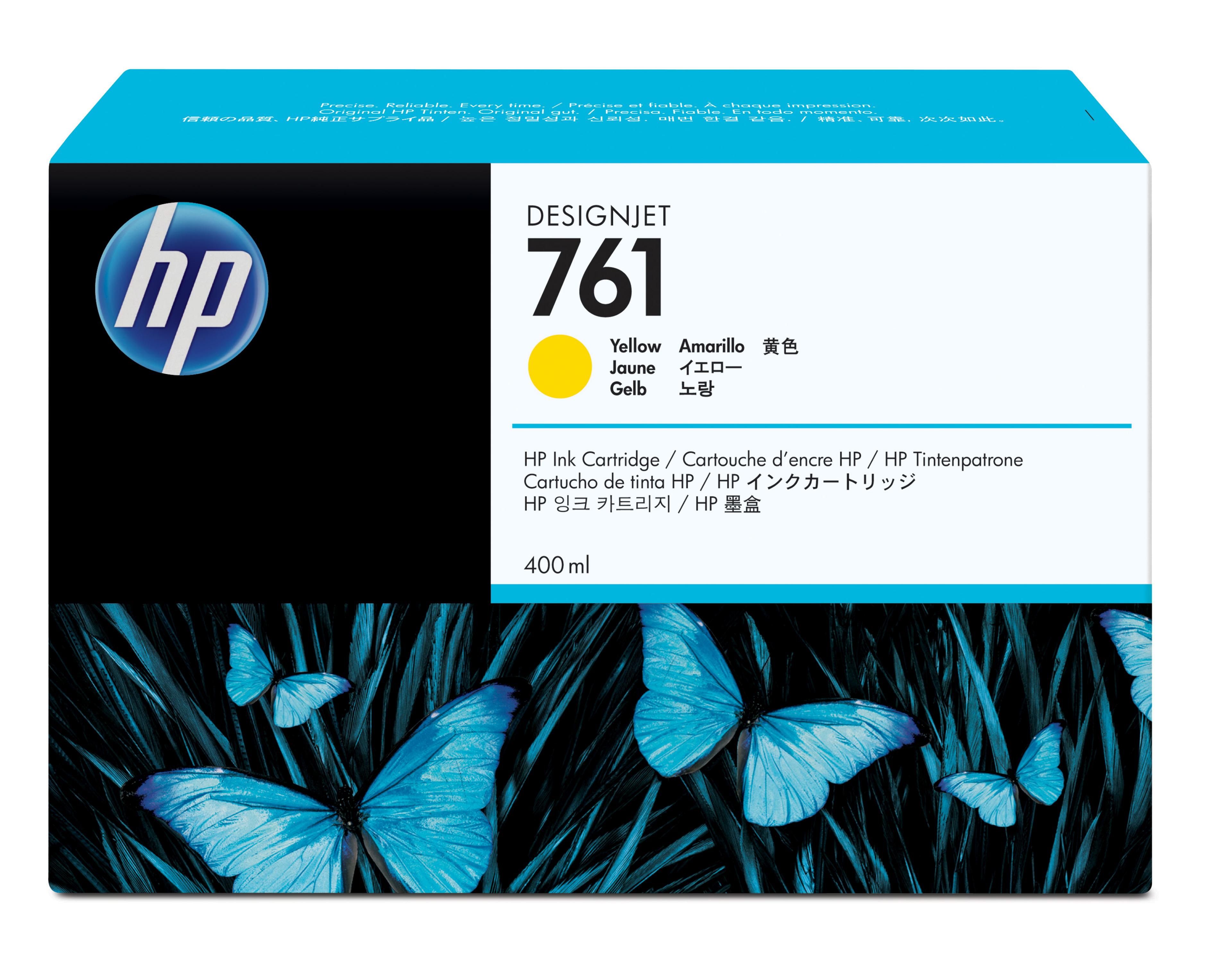HP 761 Tinte 400 ml gelb