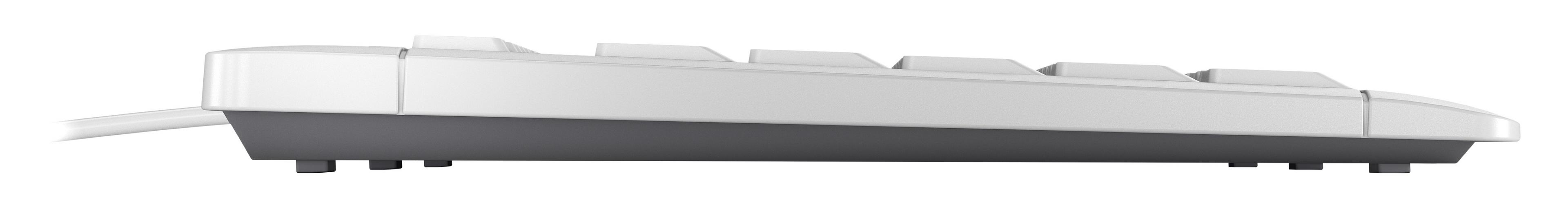 CHERRY STREAM KEYBOARD White Grey