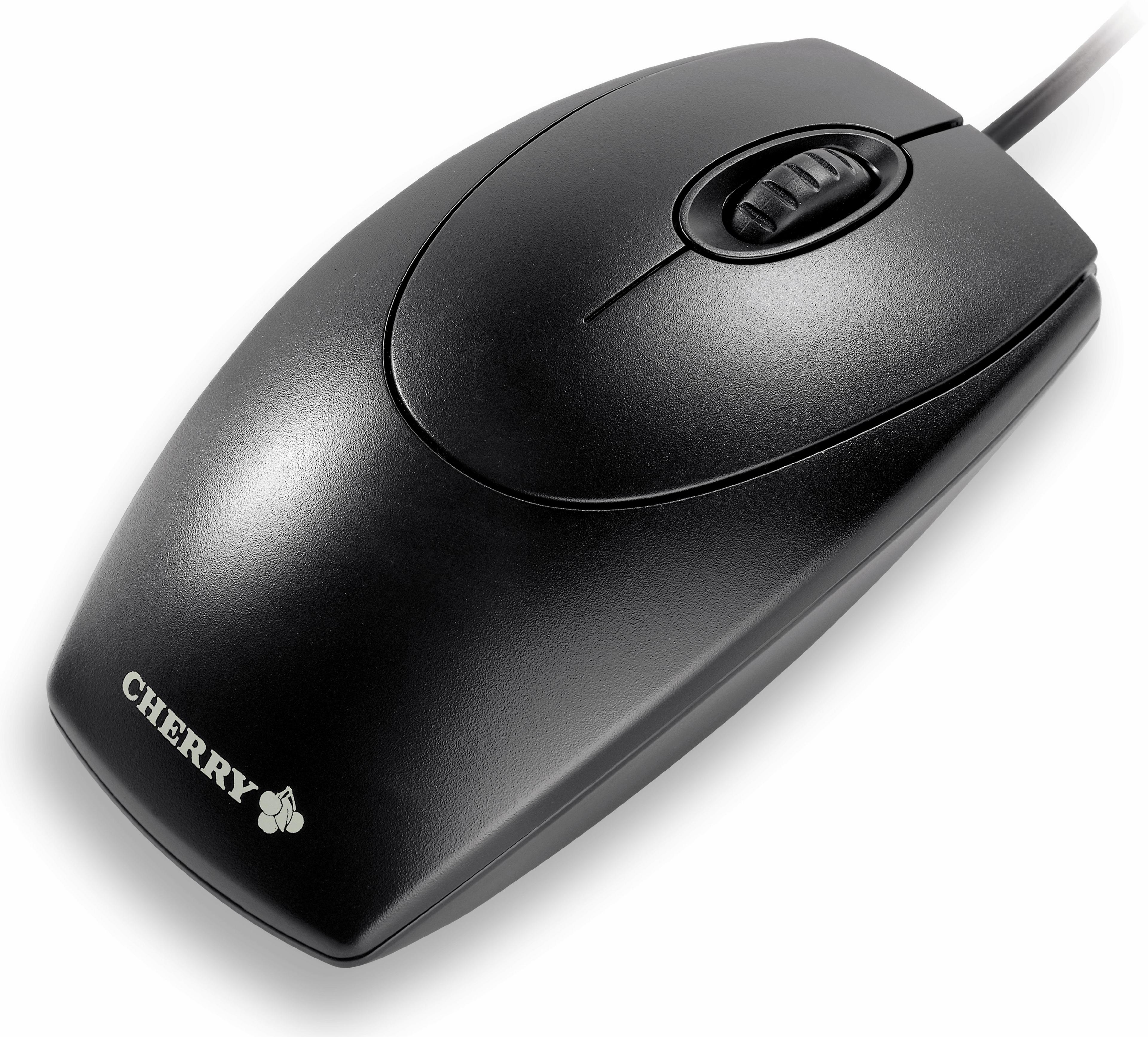 CHERRY Optical Wheel Mouse USB+PS/2 Blck