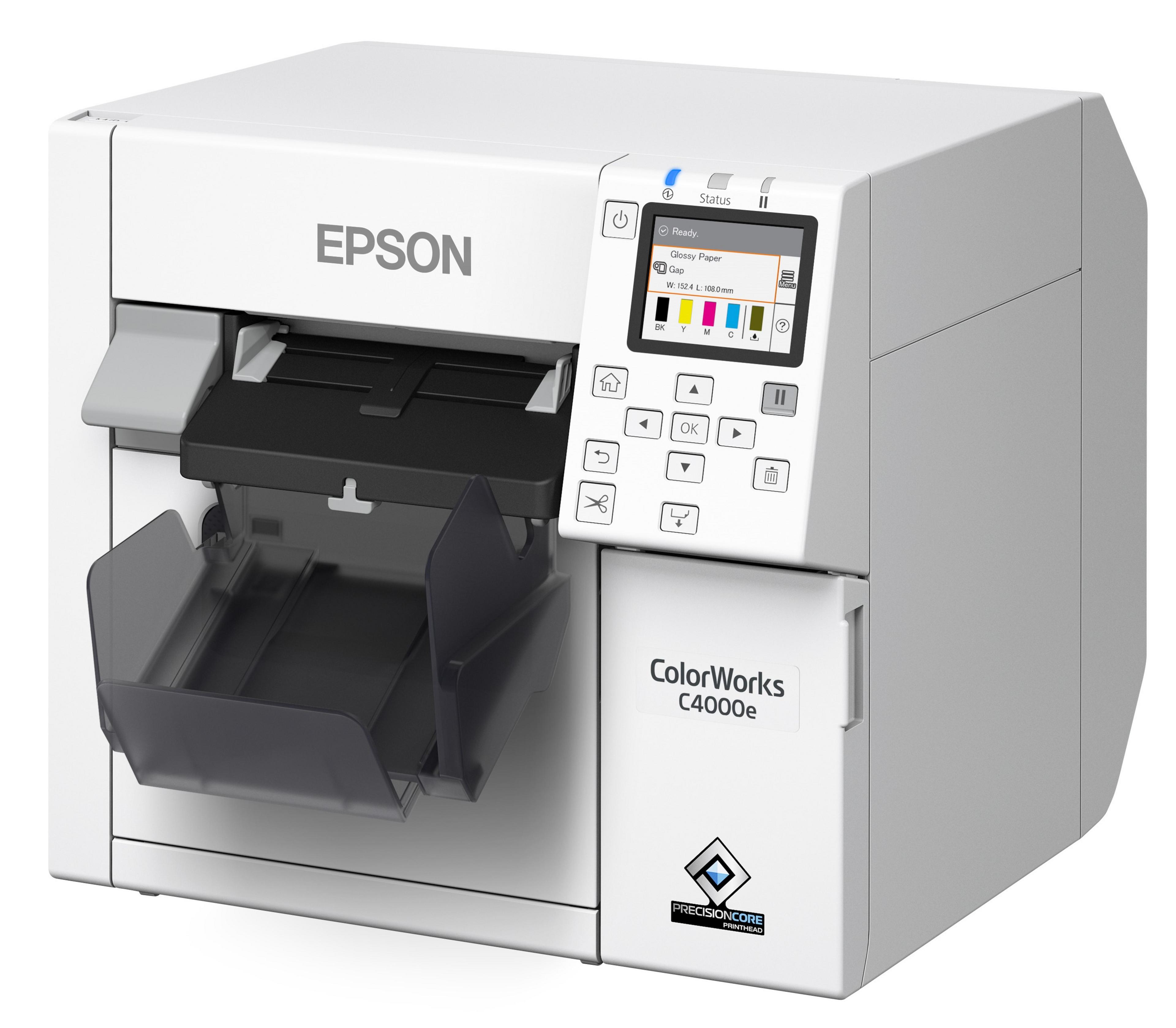 Epson ColorWorks C4000 fény-fk. tintával