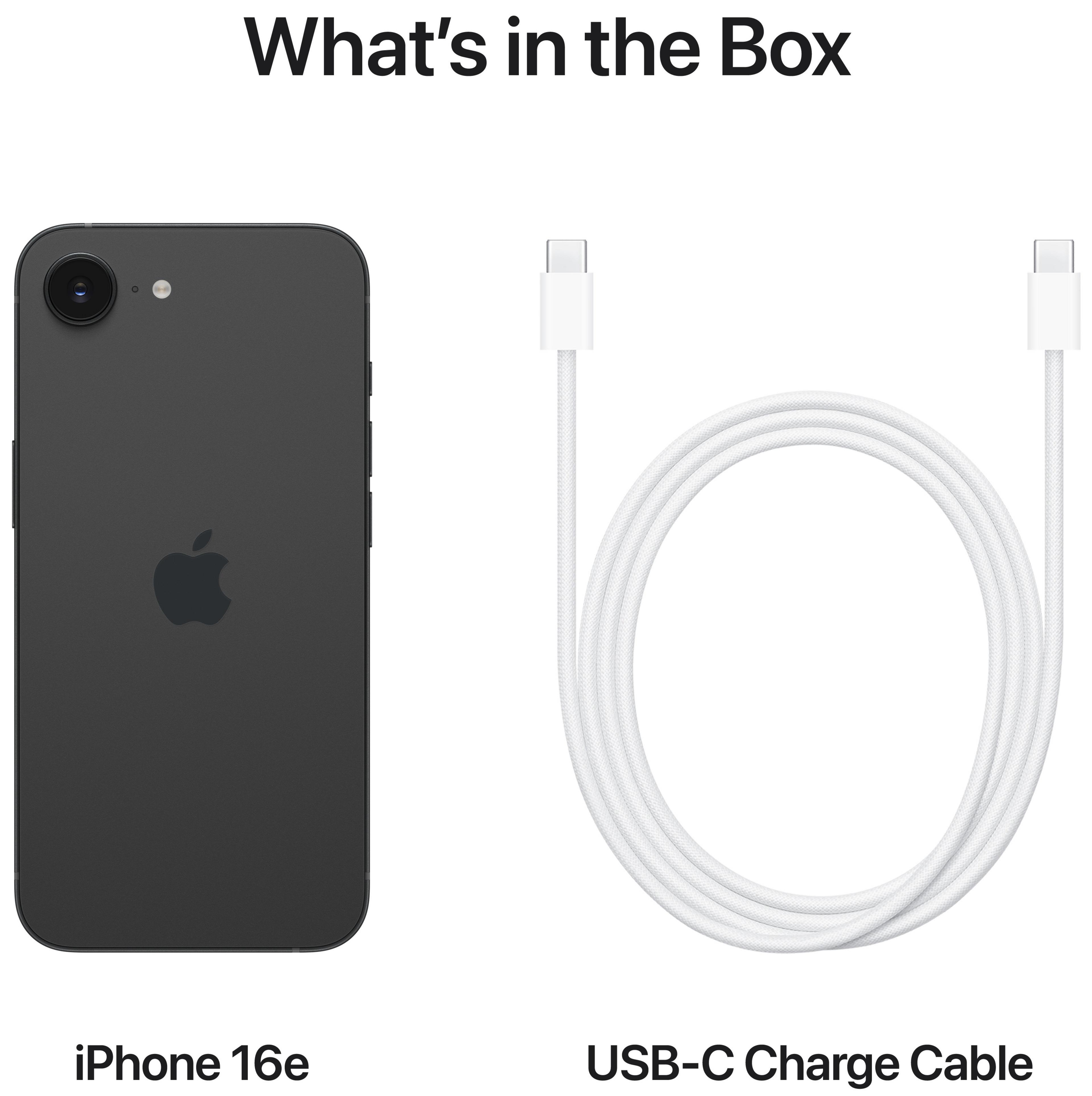 Apple iPhone 16e 128 GB schwarz