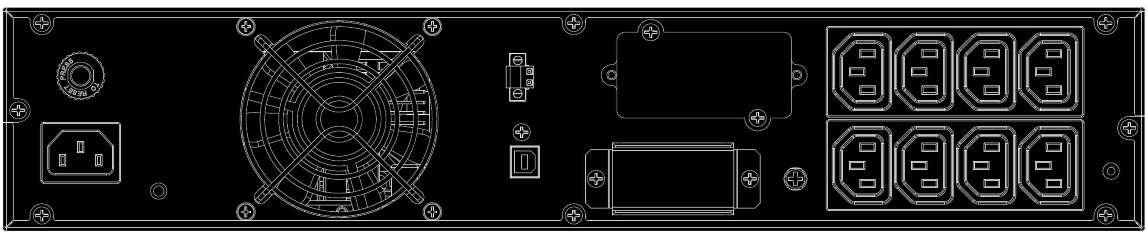 Vertiv Liebert GXE3 RT 1000VA UPS 230V