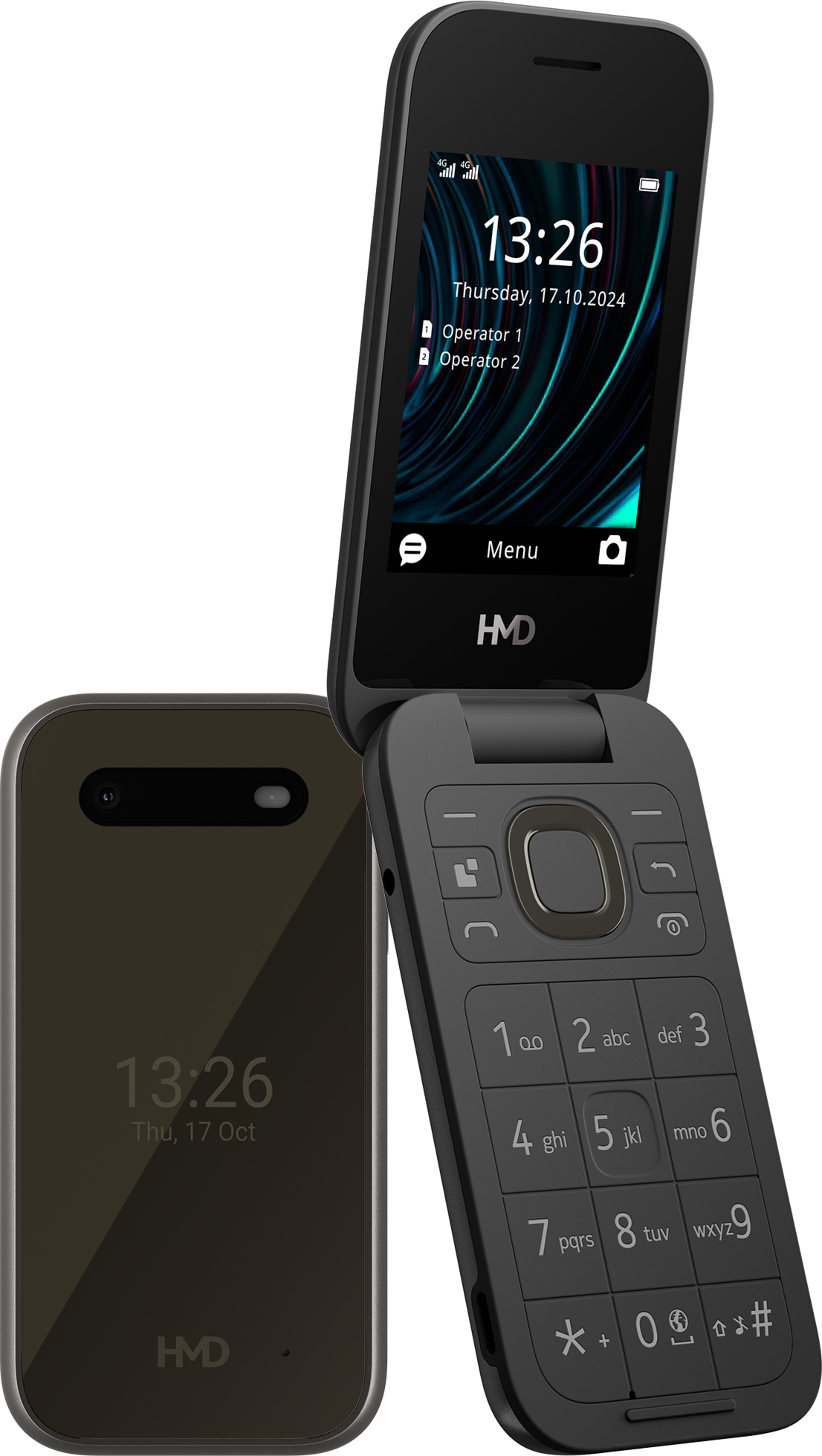 HMD 2660 Flip Mobiltelefon black