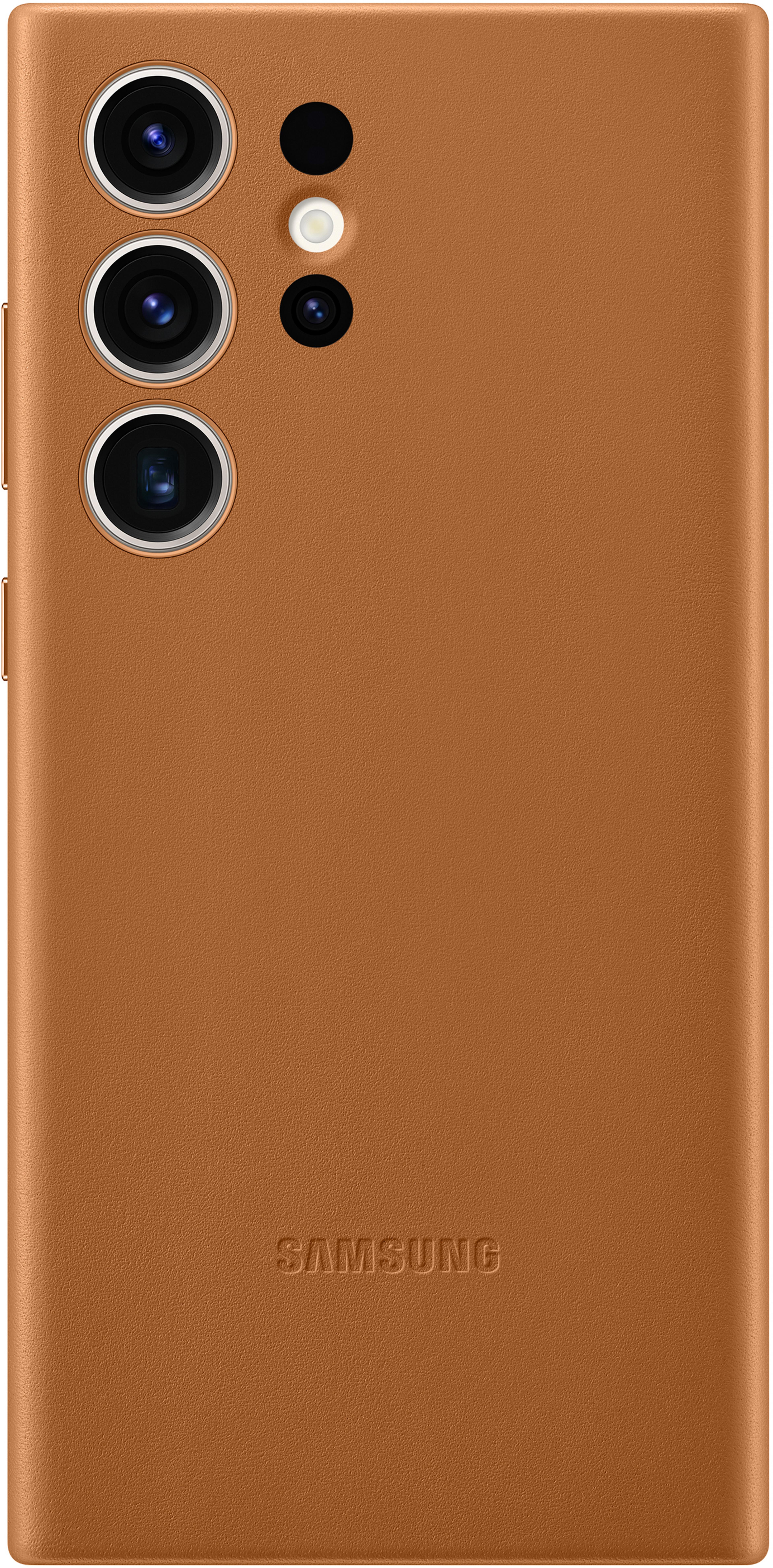 Samsung S23 Ultra Leather Case Camel