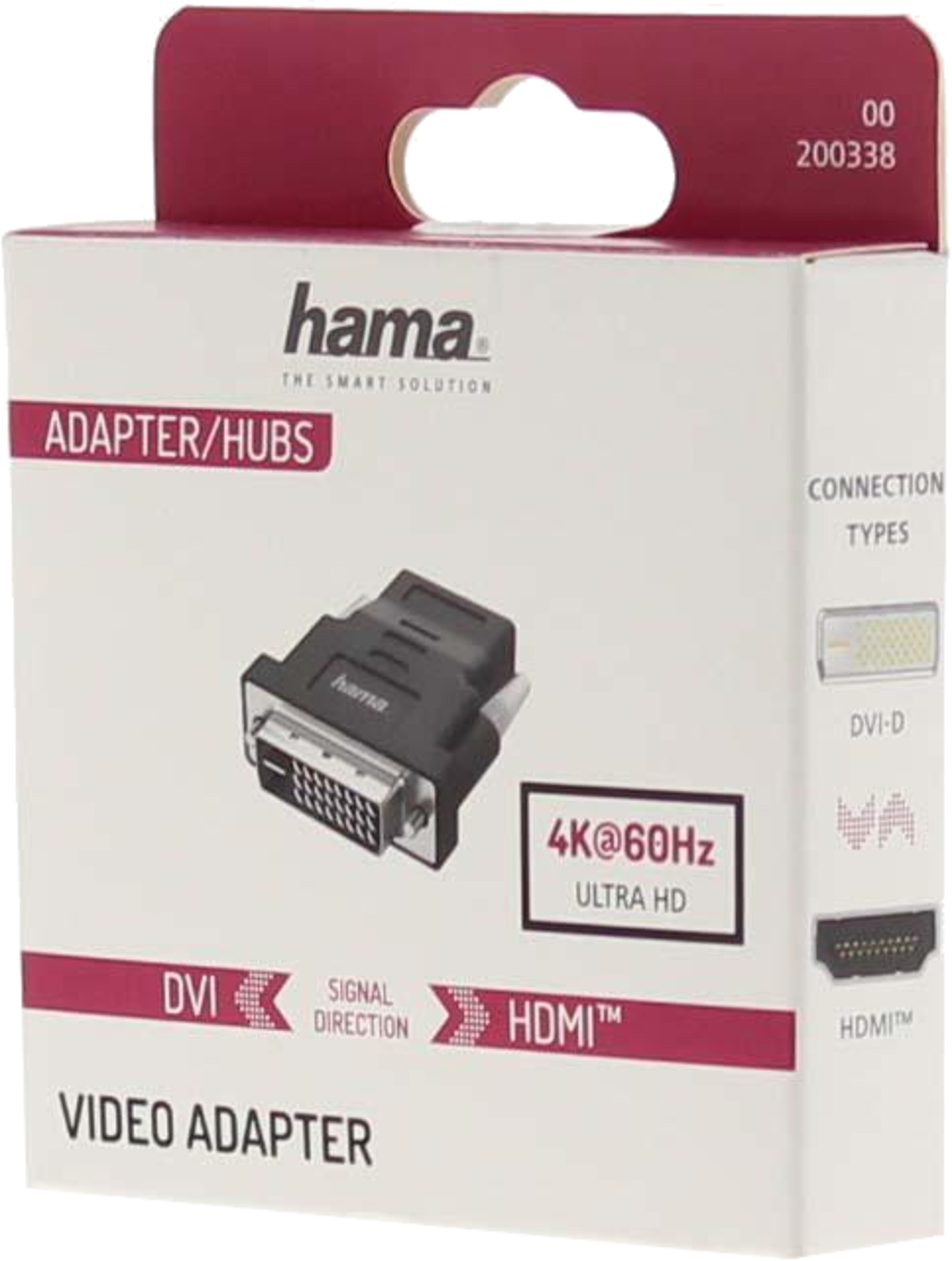 Hama DVI-D - HDMI Adapter