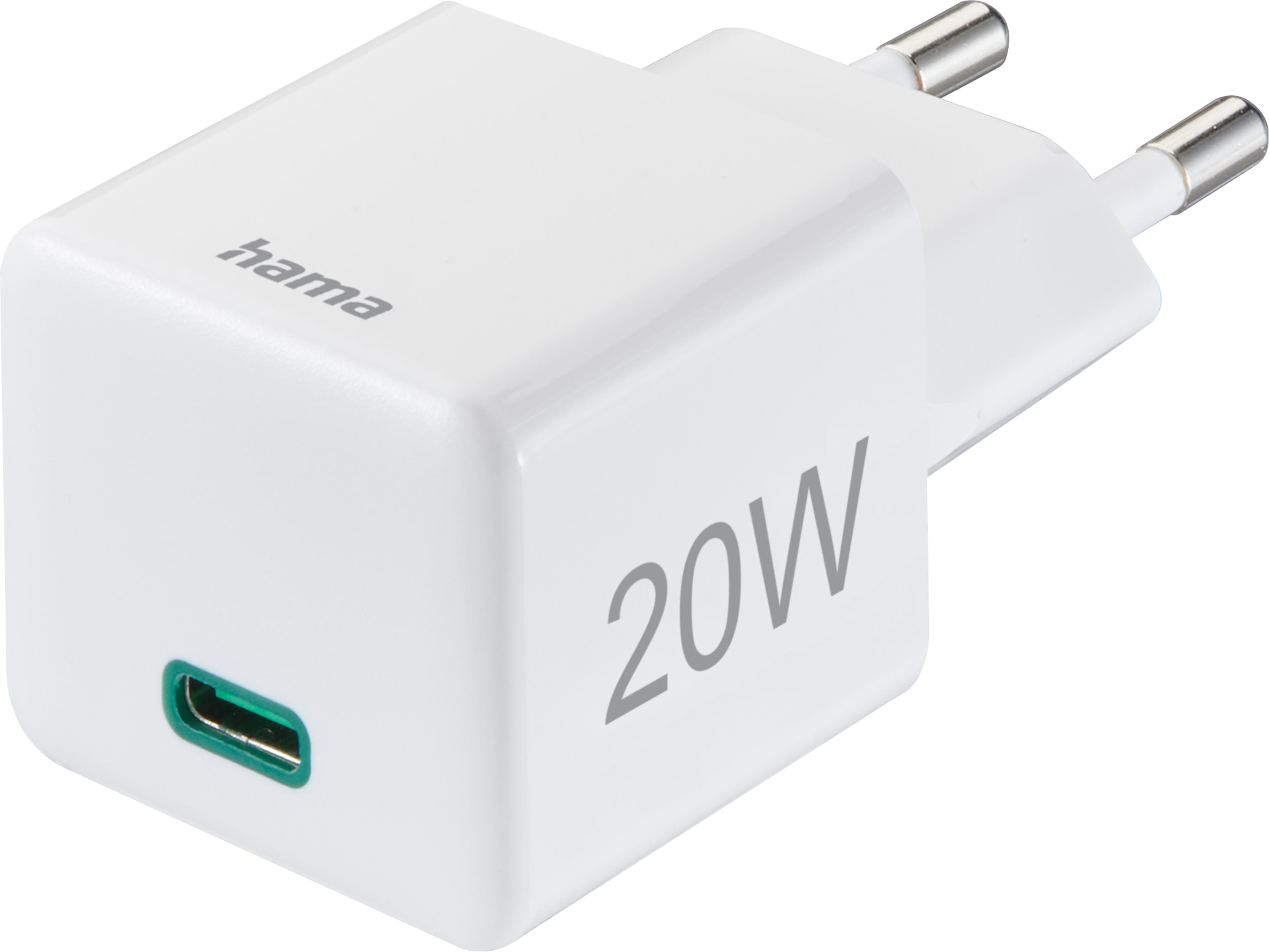 Hama 20 W USB-C Ladeadapter