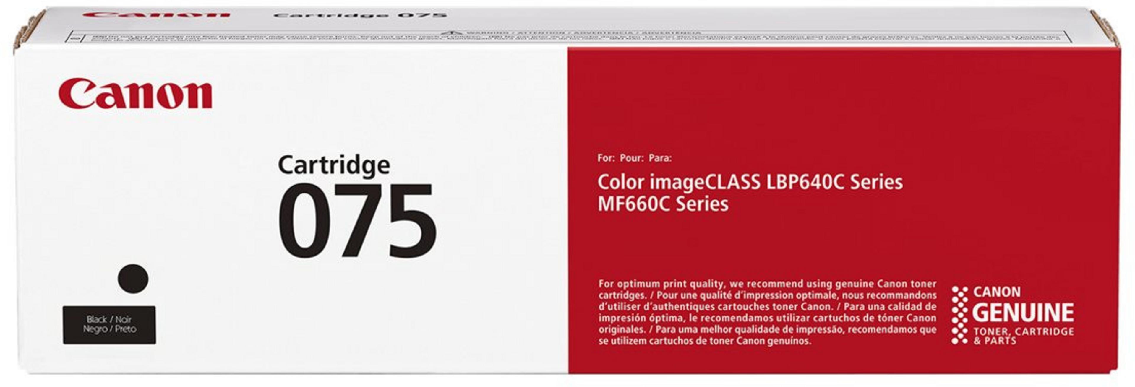 Canon 075 Toner schwarz