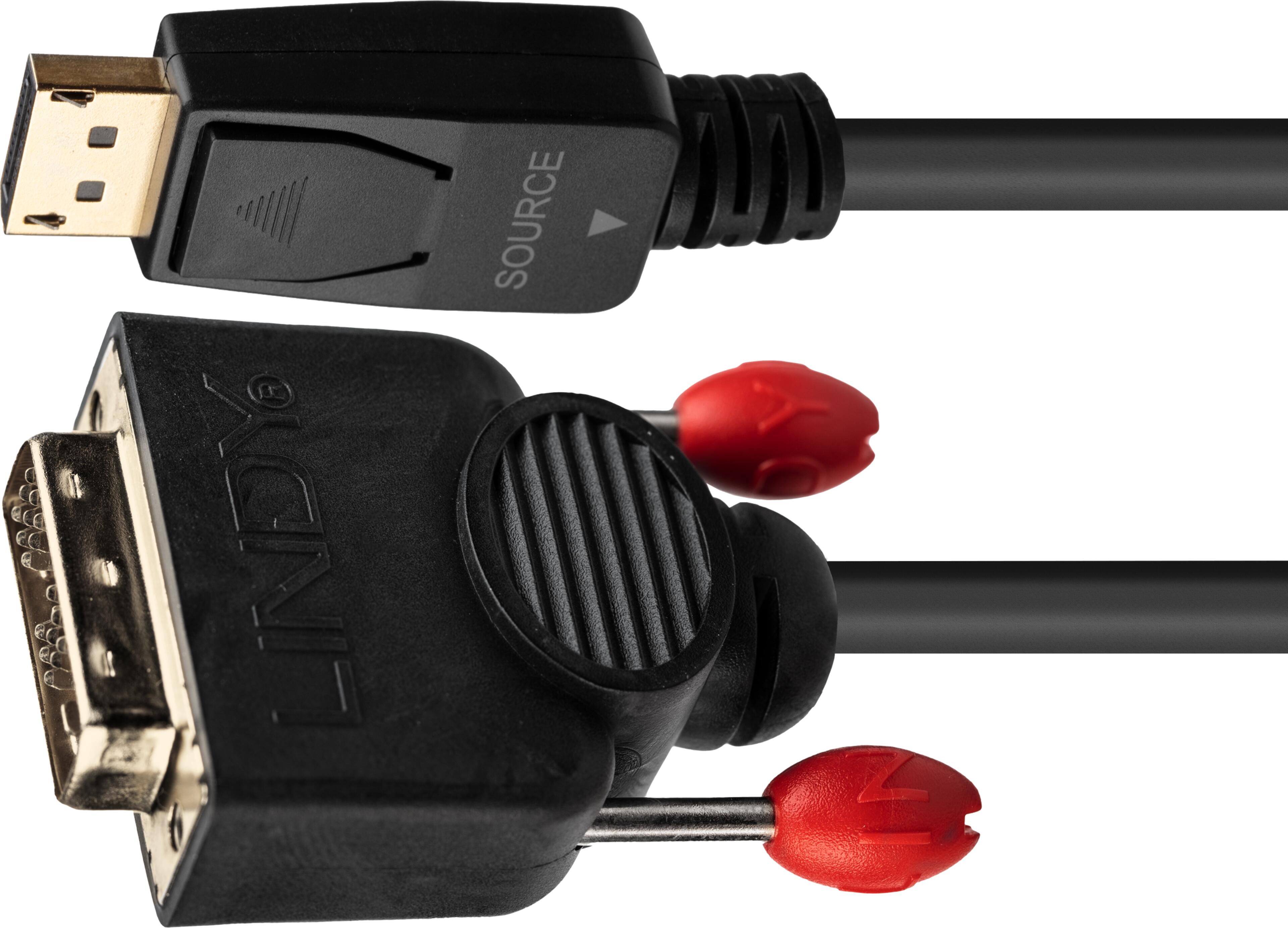 LINDY DisplayPort - DVI-D Cable 2m