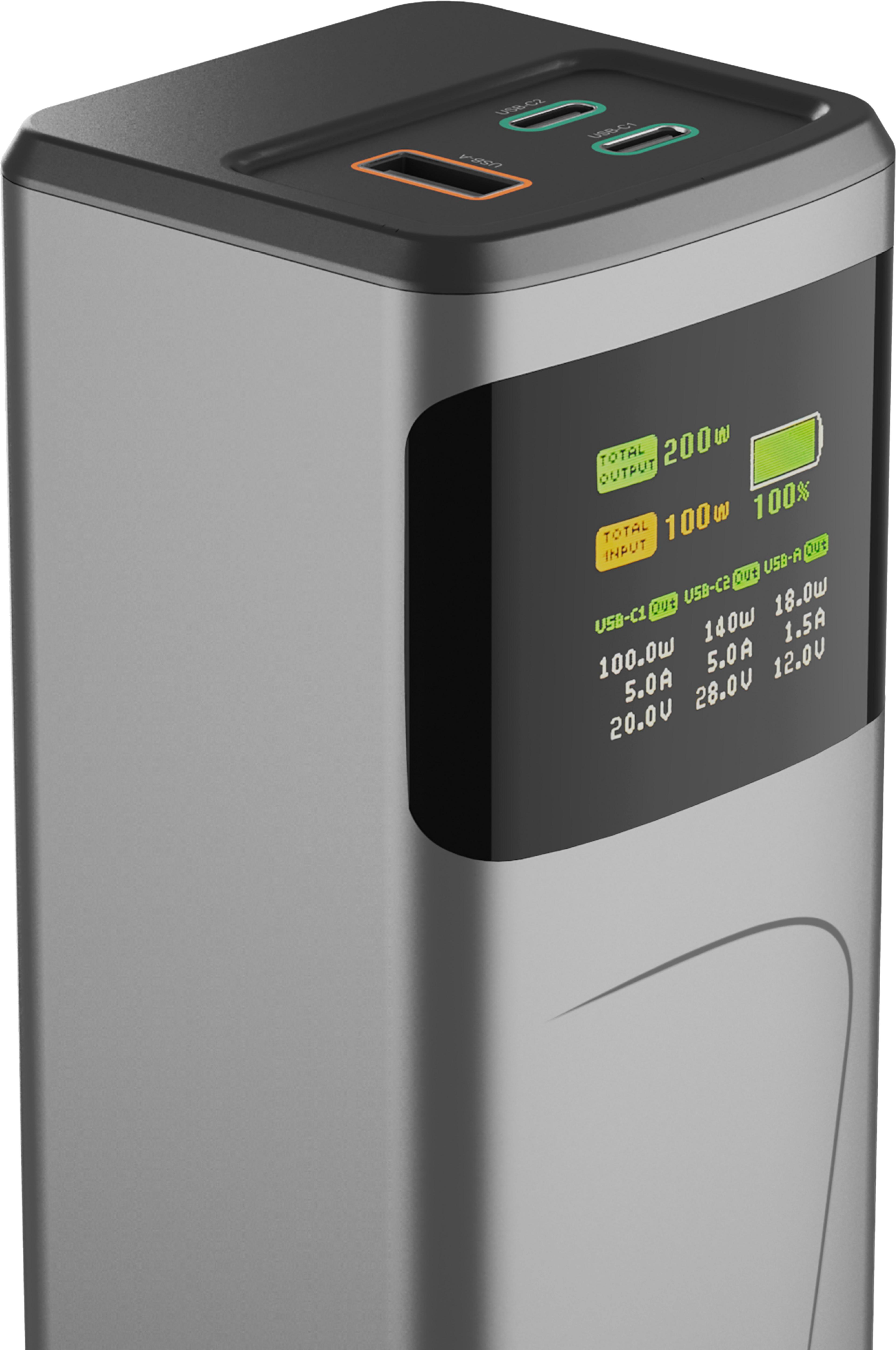 Hama 24,000mAh USB Powerbank Grey