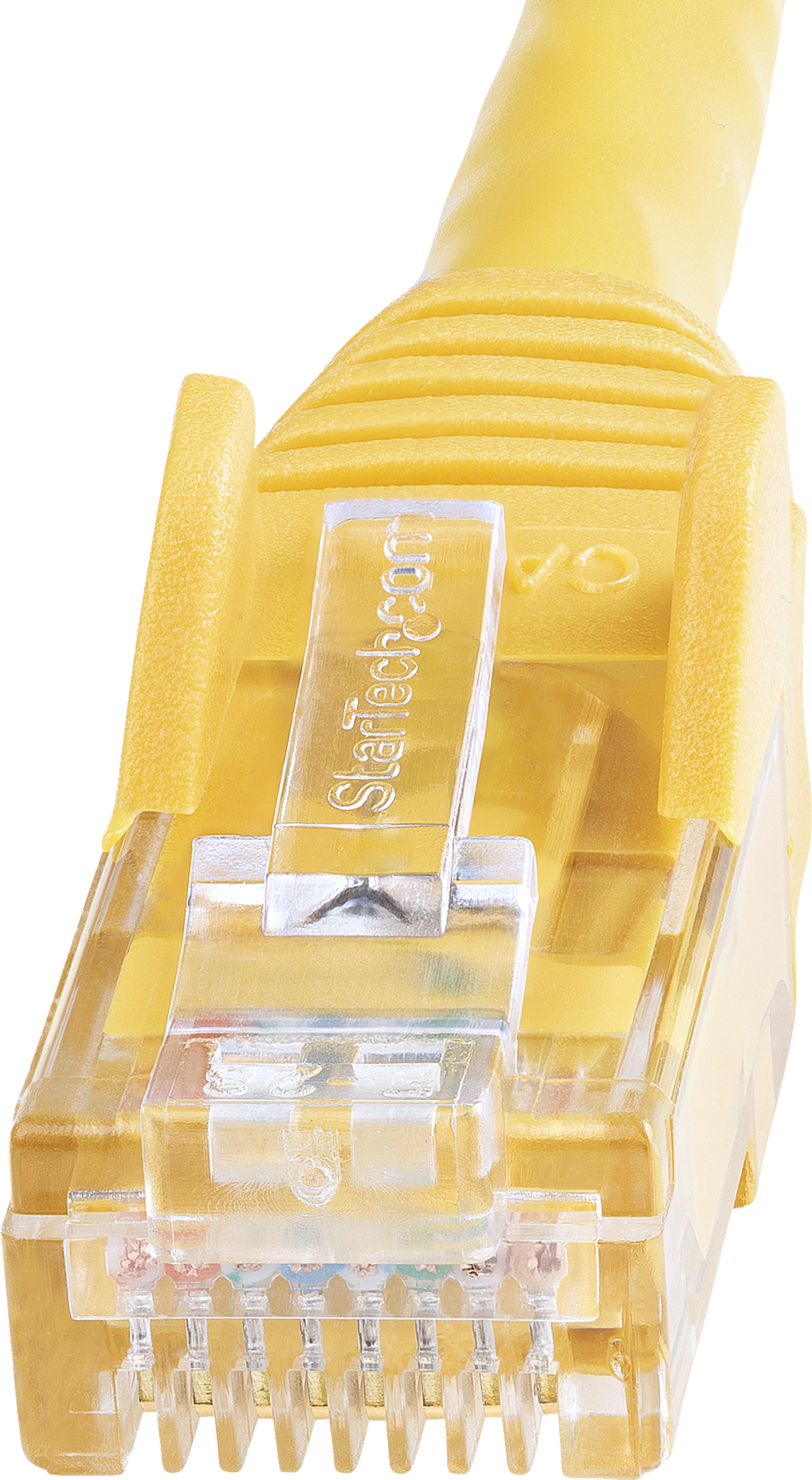 Patch kabel RJ45 U/UTP Cat6 3m žlutý