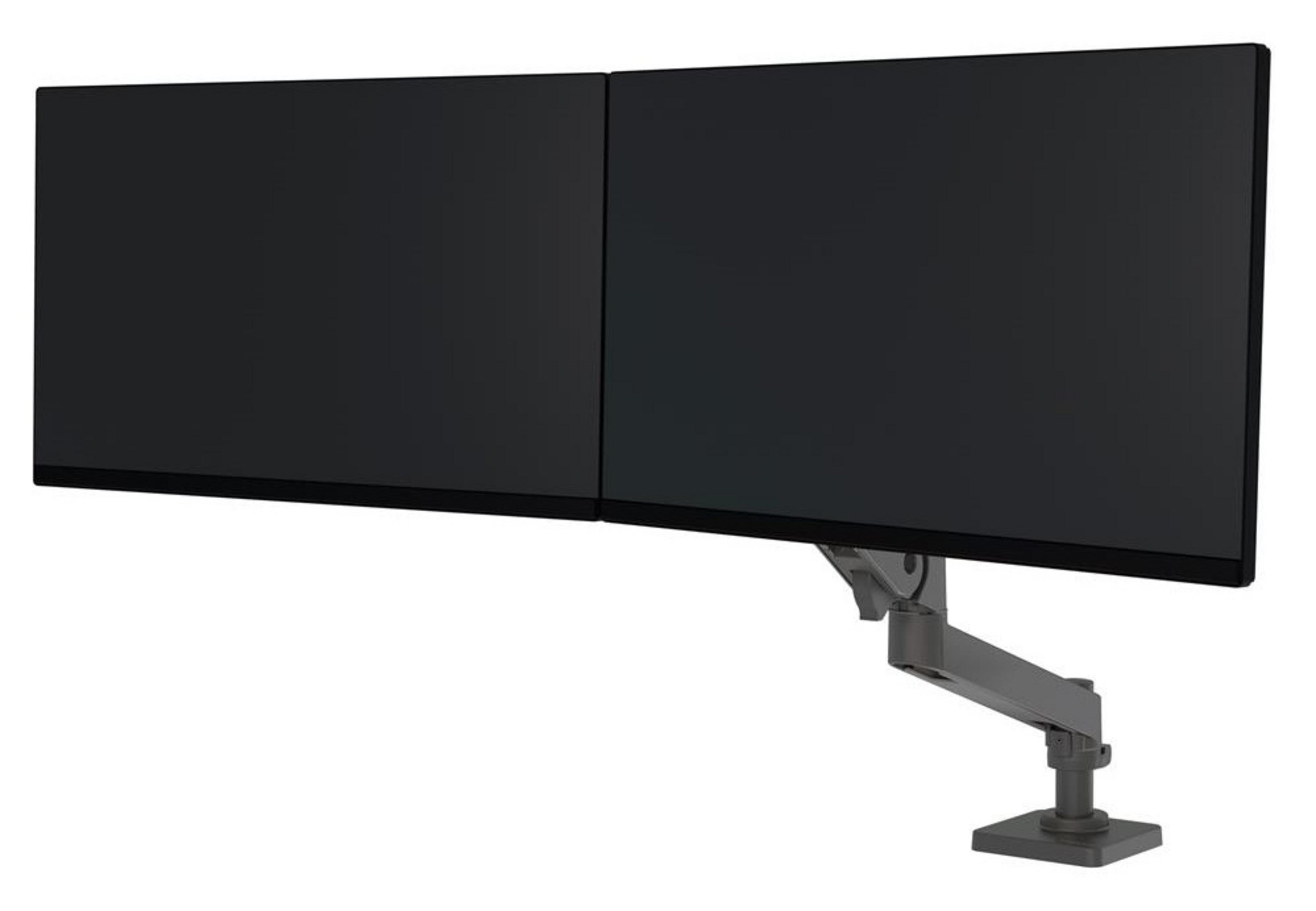 Ergotron LX Pro Direct Dual Desk Arm Gry