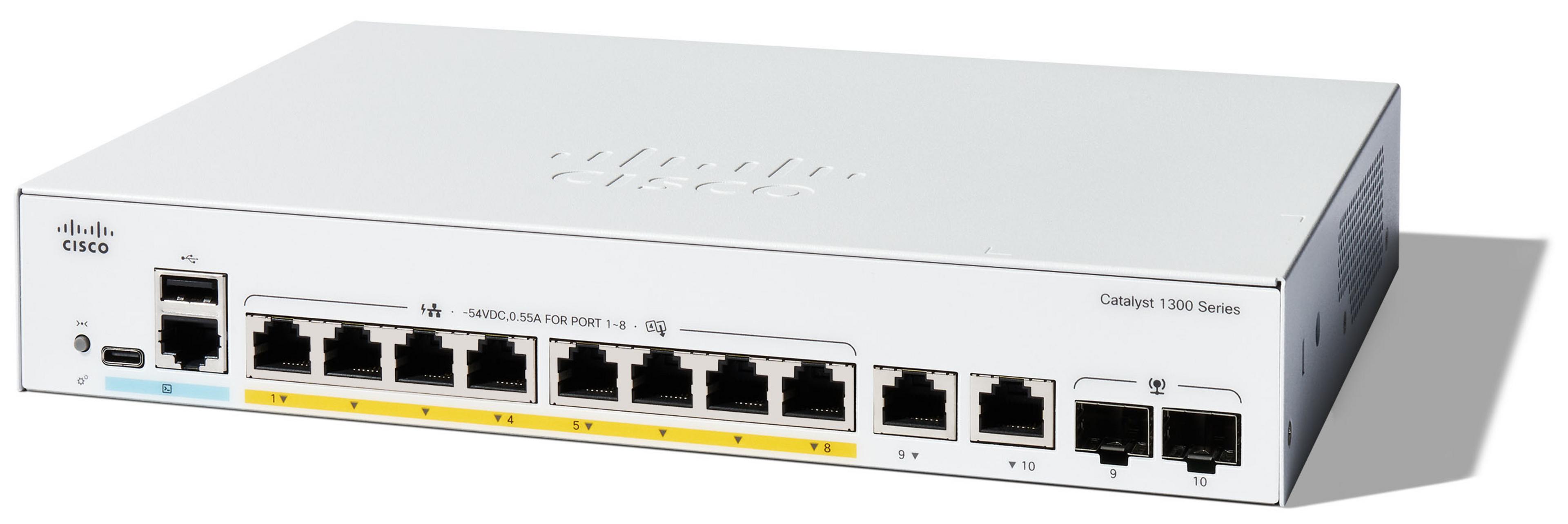 Cisco Catalyst C1300-8FP-2G Switch