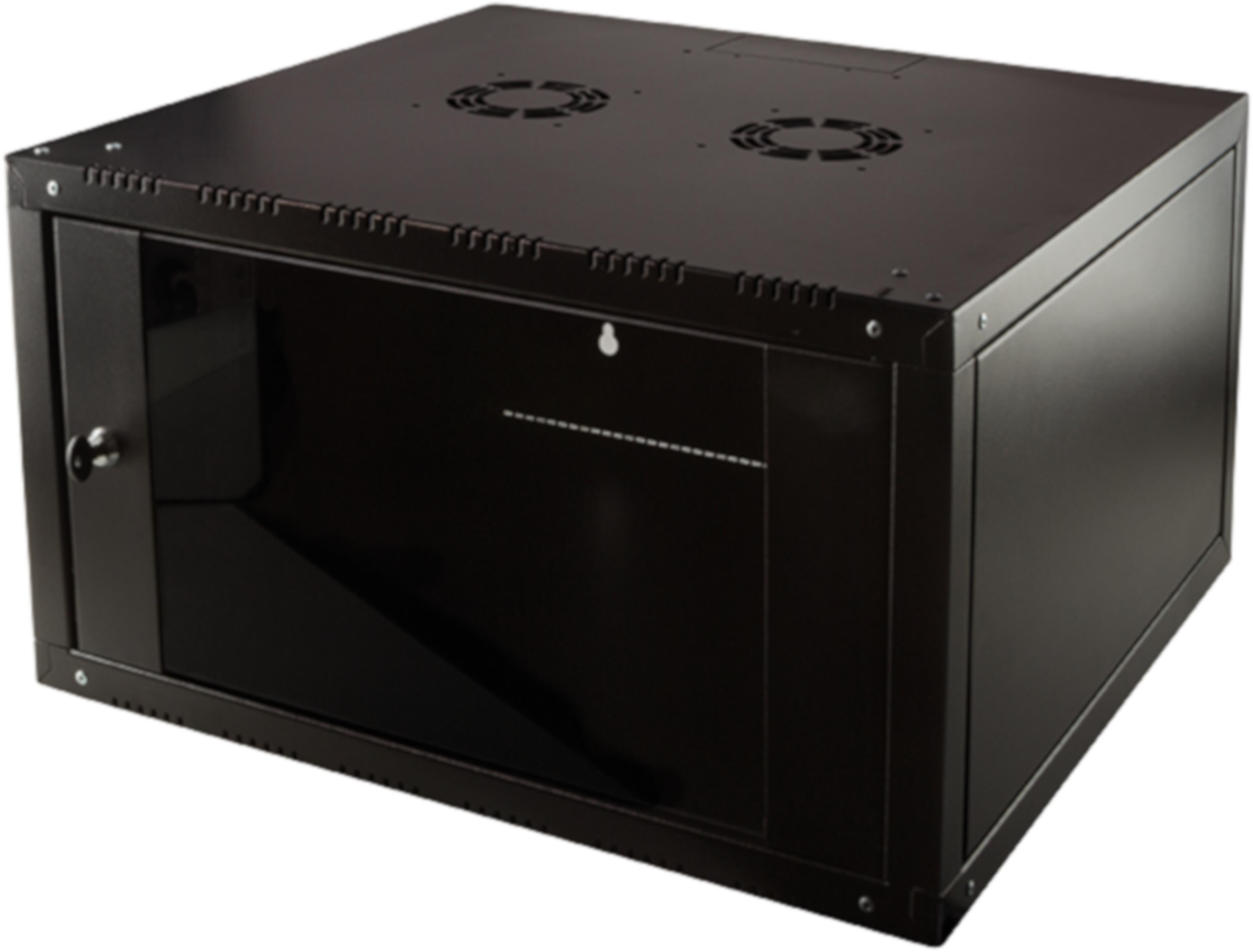 Lehmann Wandgehäuse 9U, 600mm, Vent.