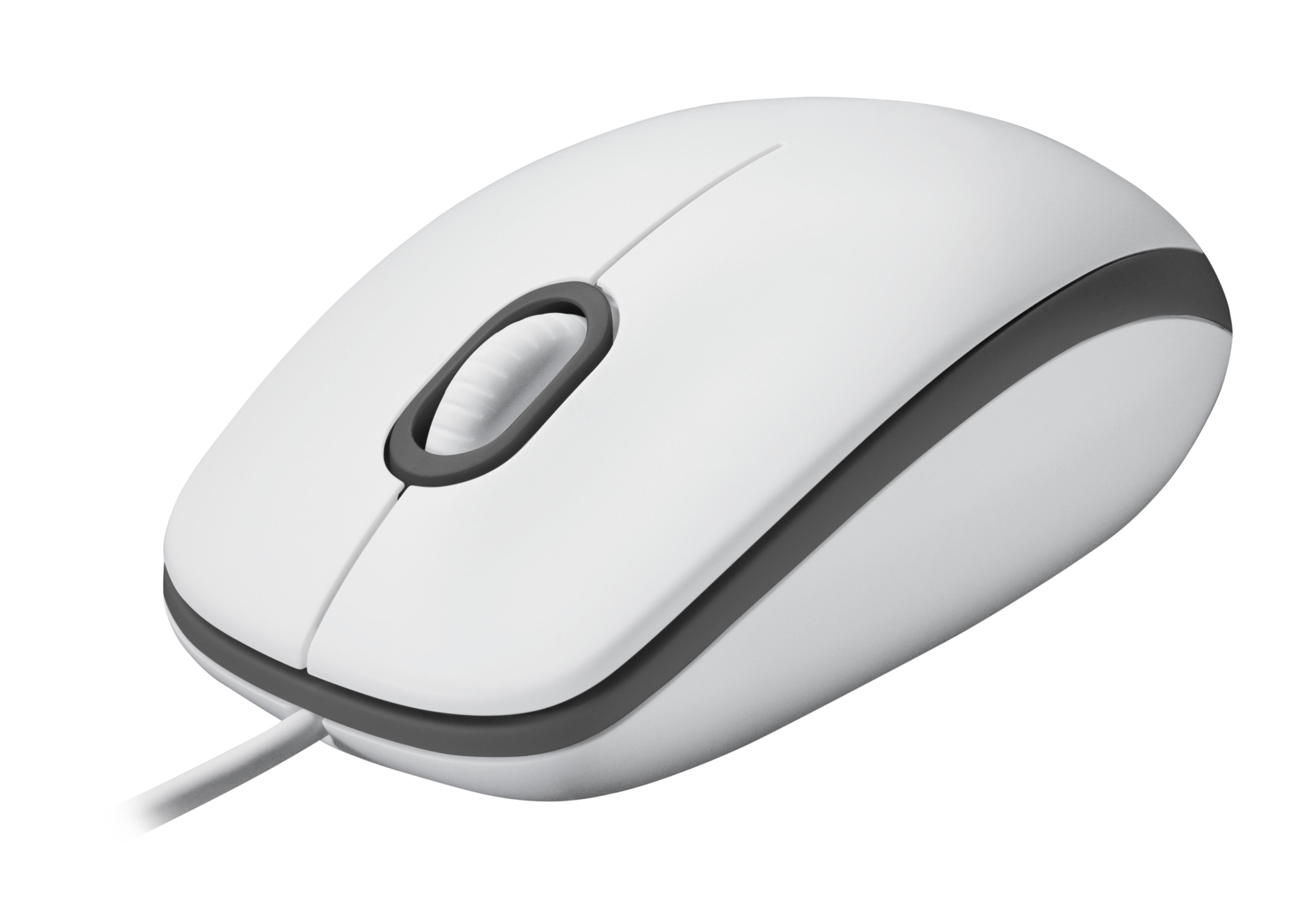 Logitech M100 Mouse White