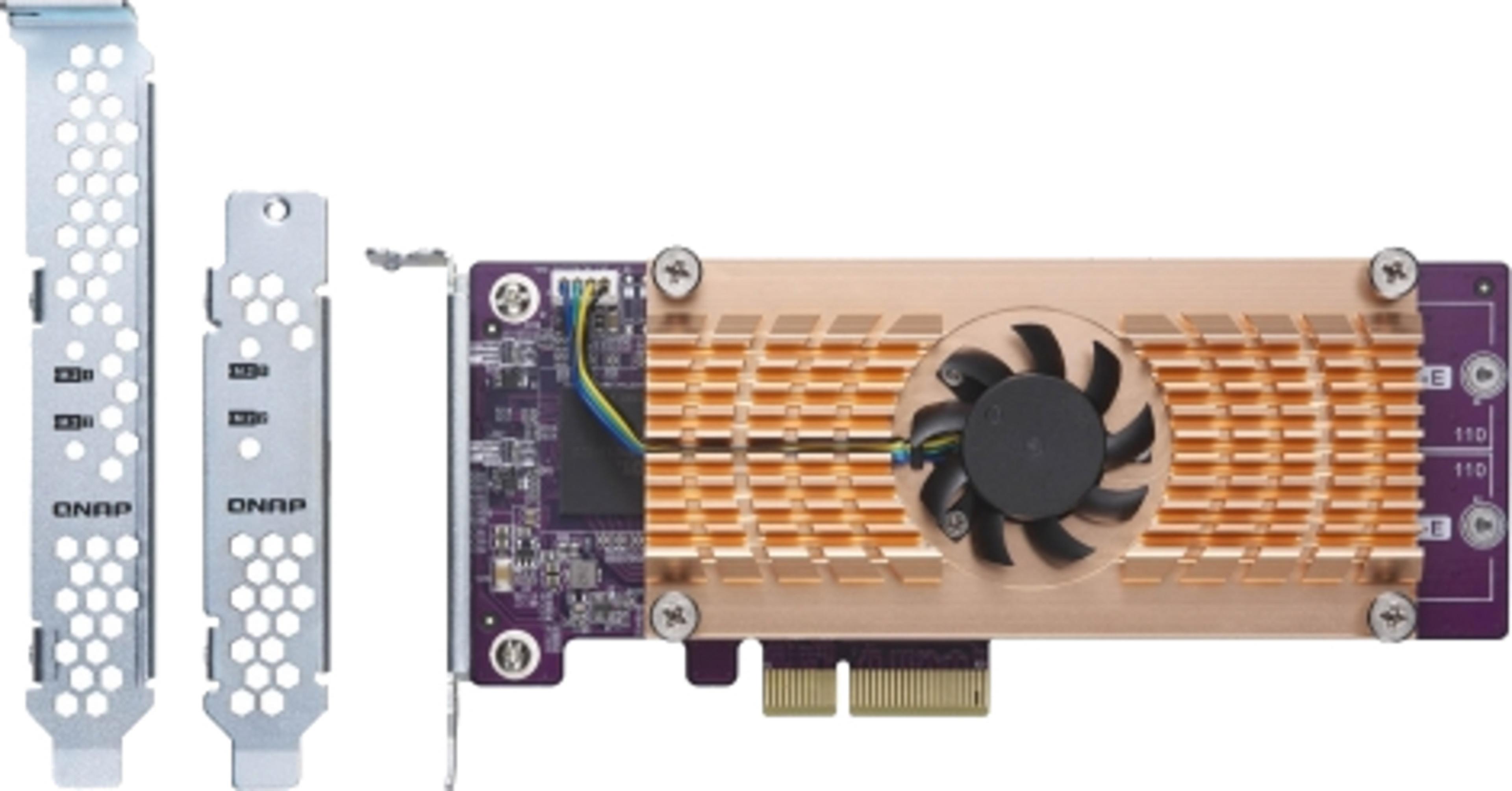 QNAP Dual M.2 SATA SSD bővítőkártya