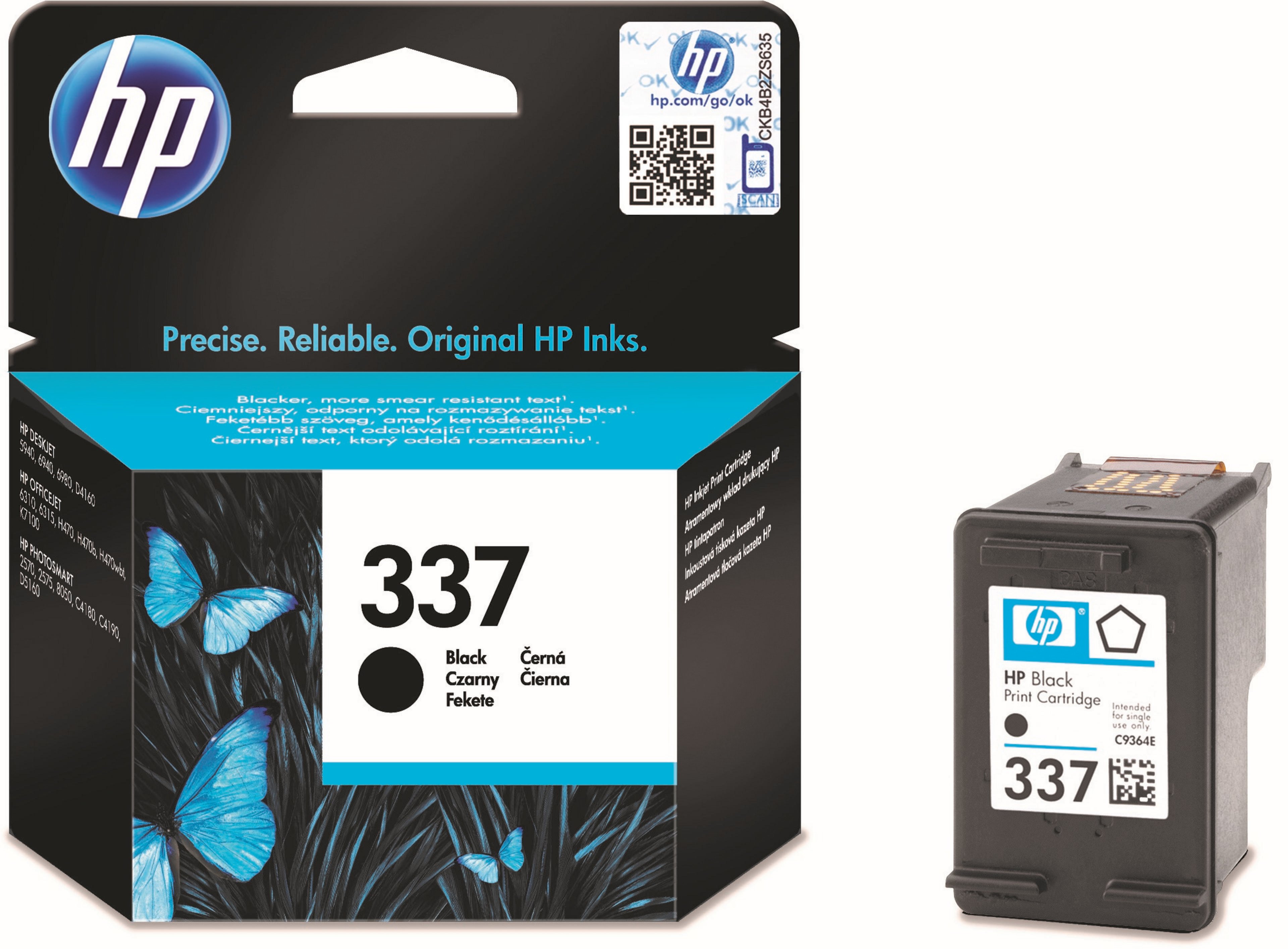 Tinteiro HP 337 preto