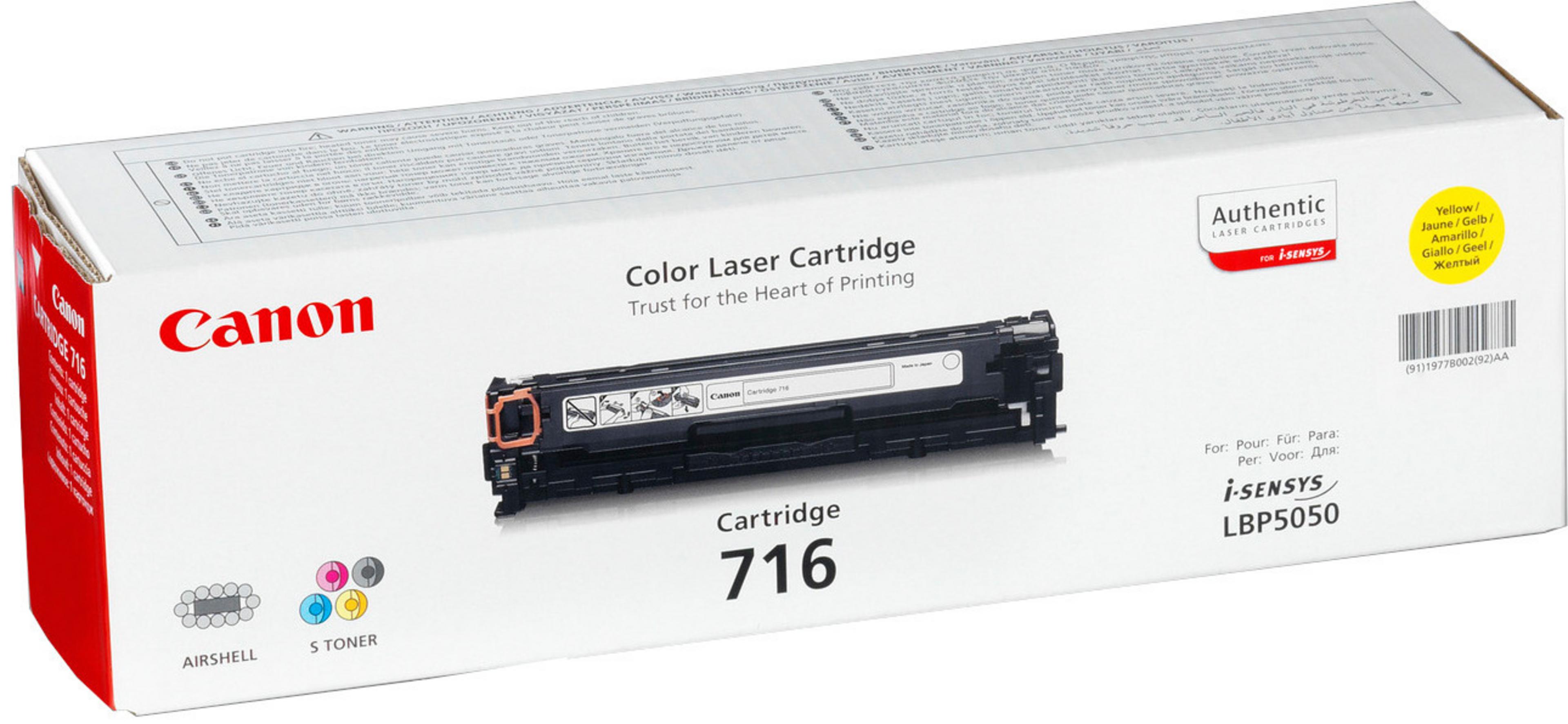 Canon 716 Toner Yellow