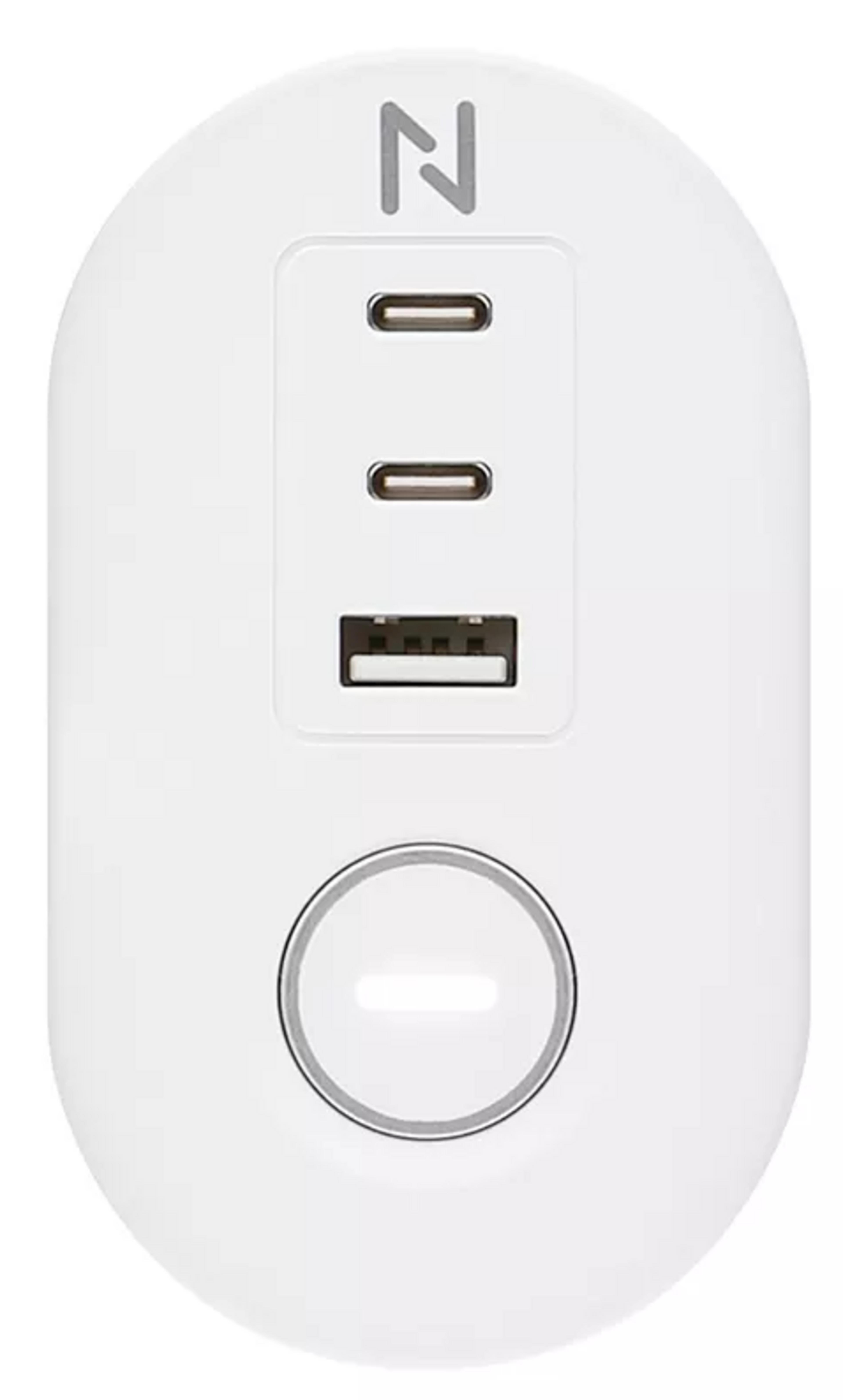 Neomounts 3-way USB Desk Socket White