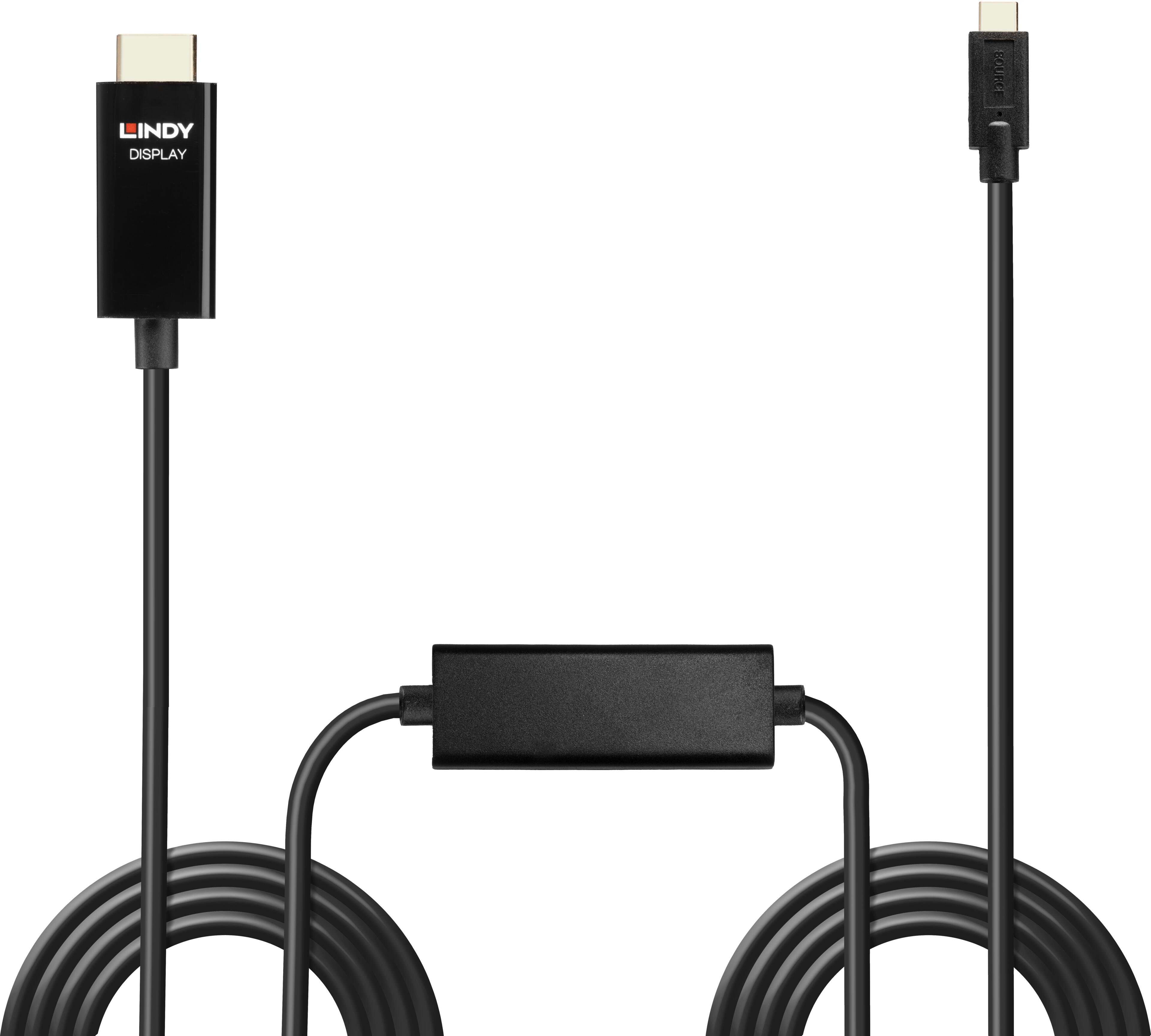 Cable USB Type-C/m - HDMI/m 10m