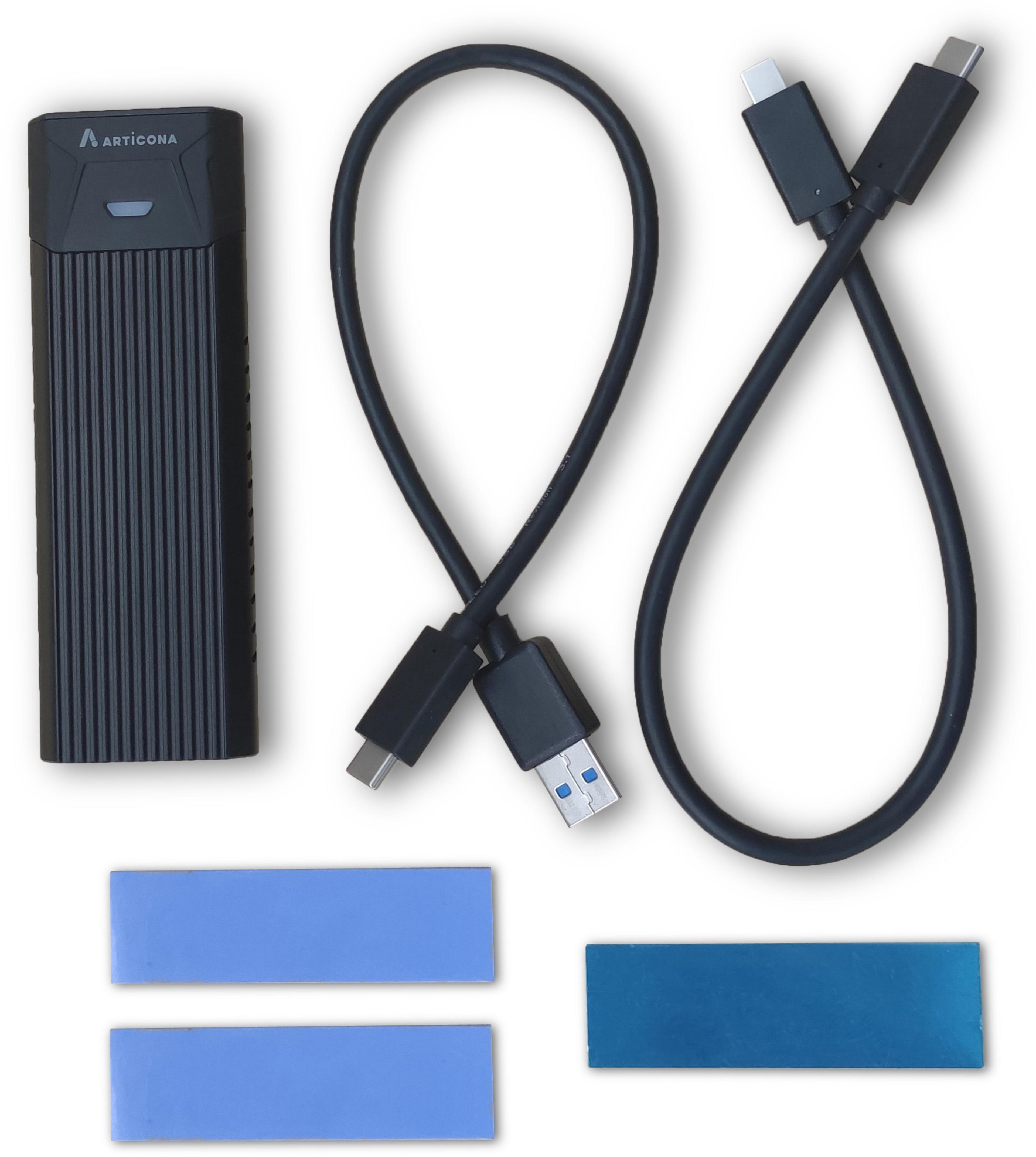 ARTICONA M.2 SSD USB-C 3.2 Gehäuse