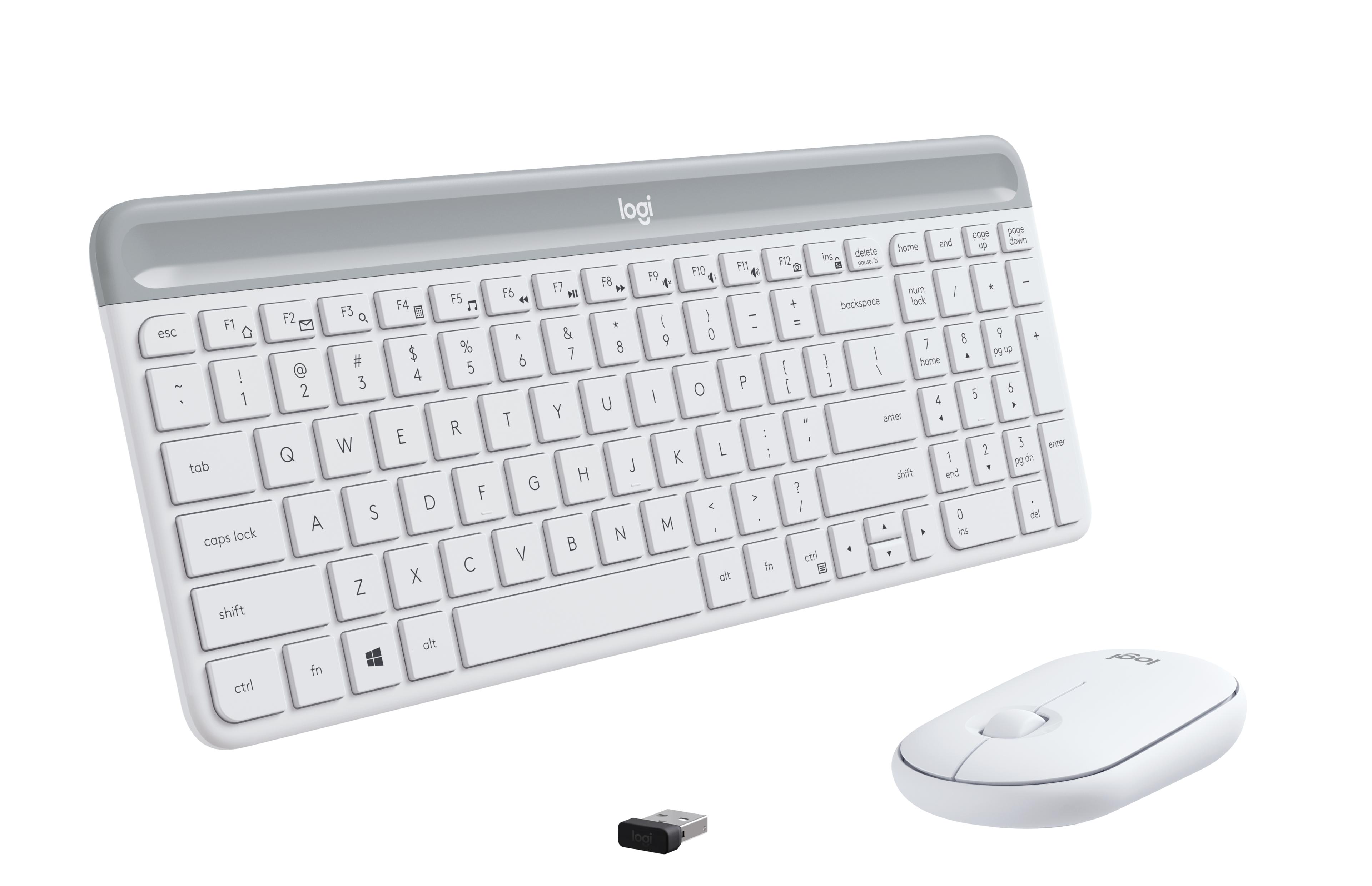 Logitech MK470 Wireless Combo White