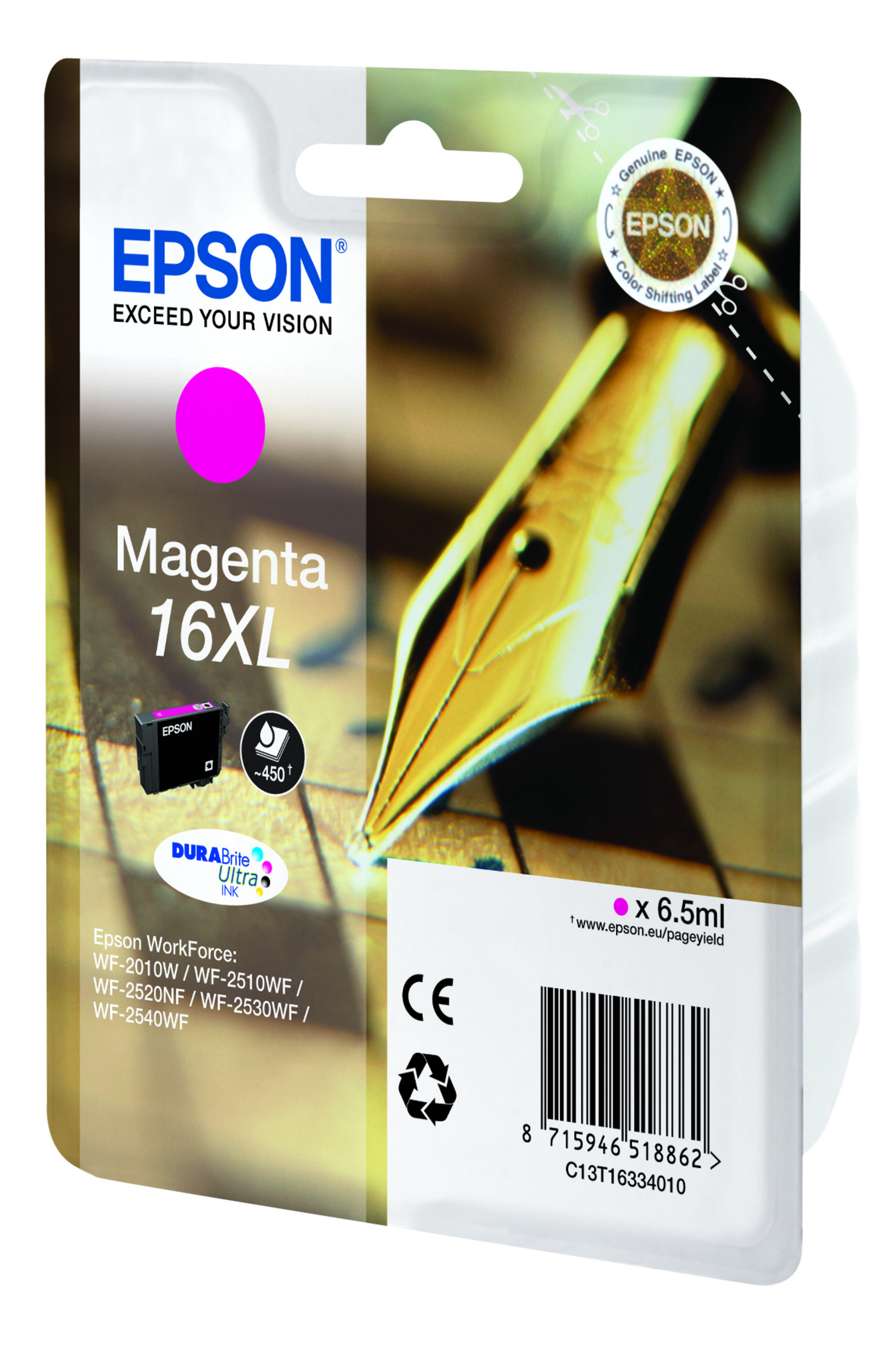 Epson 16XL Ink Magenta