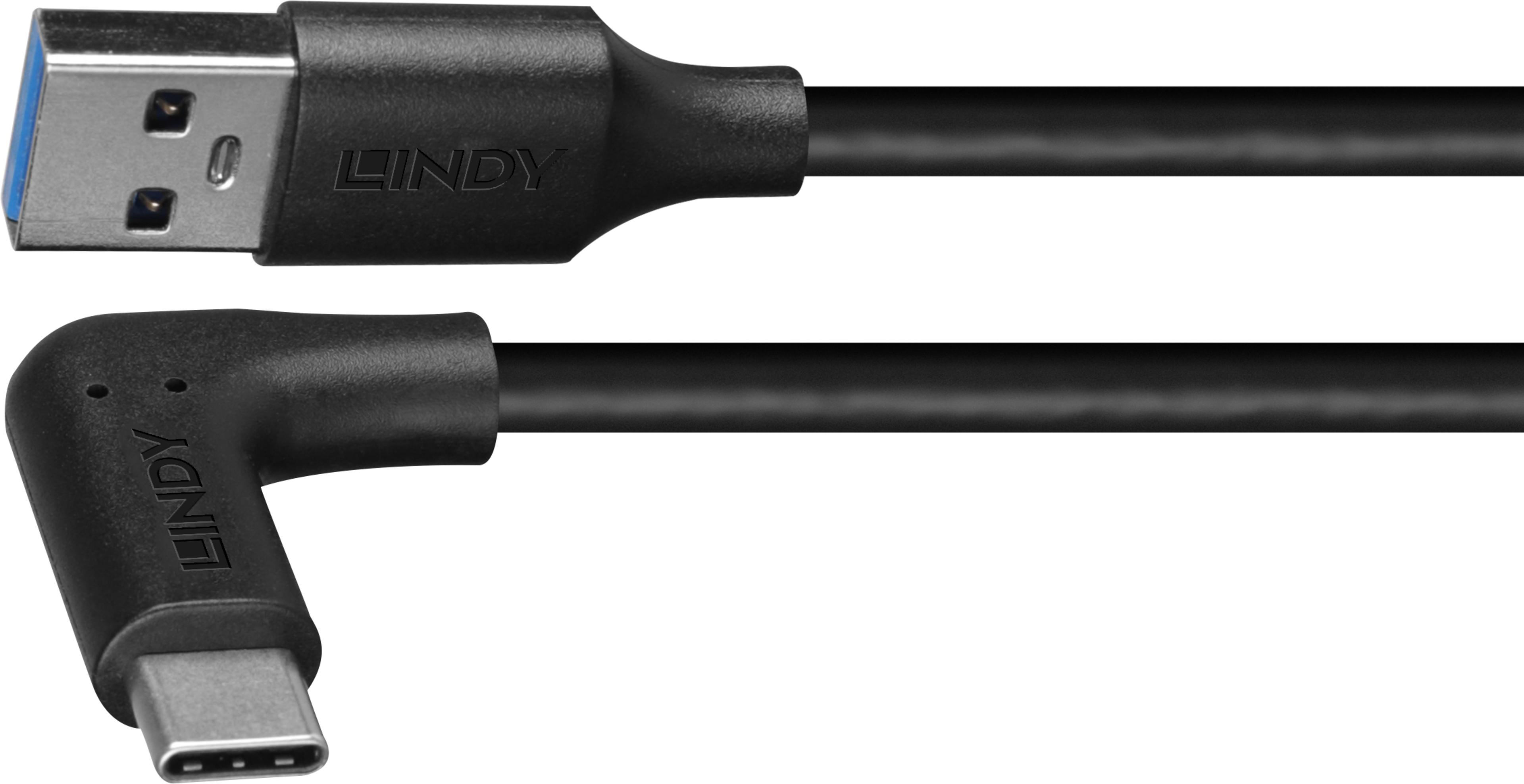 LINDY USB-C to A Cable 1m