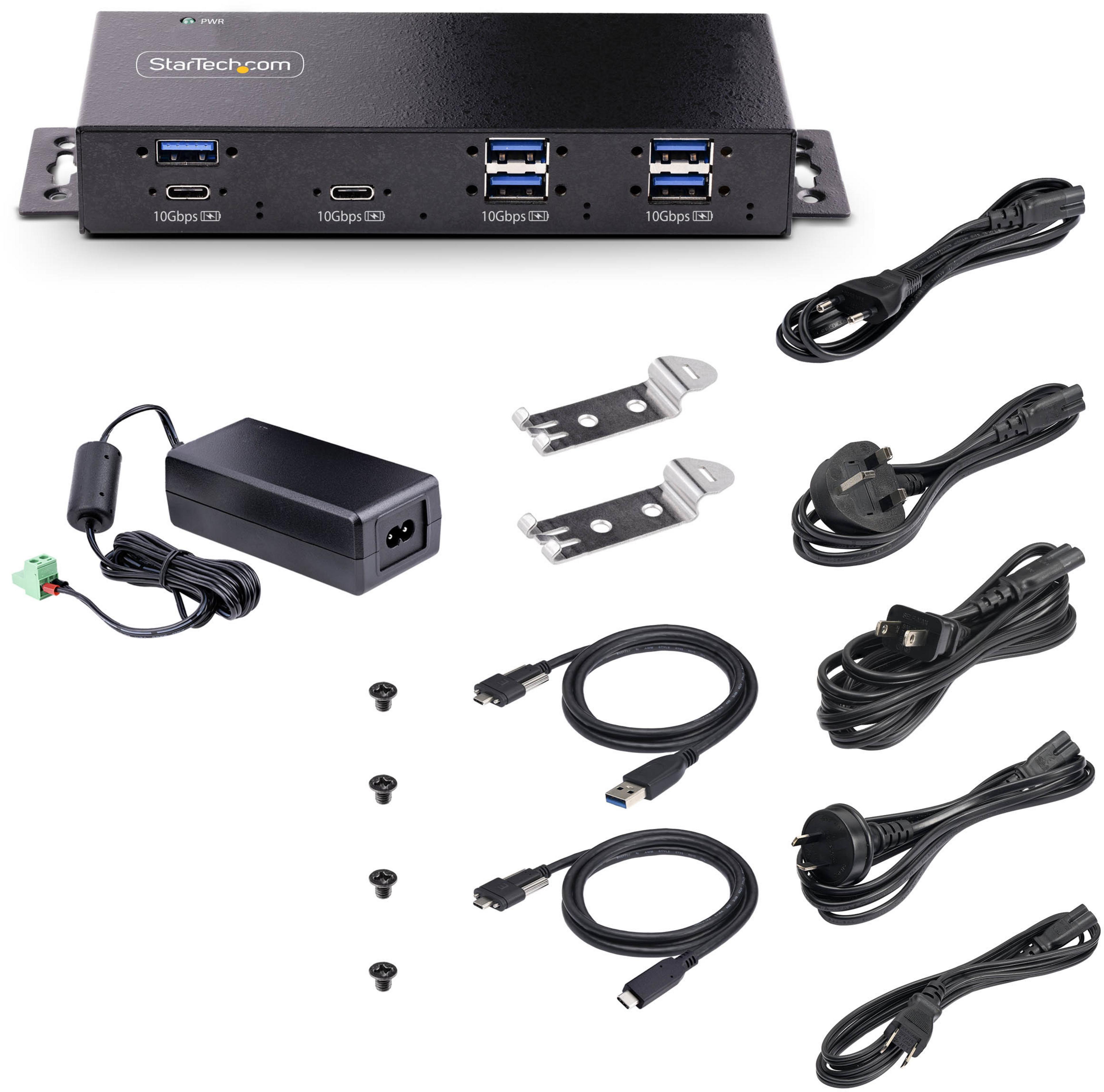 Hub USB 3.1 StarTech Industrie 7 ports